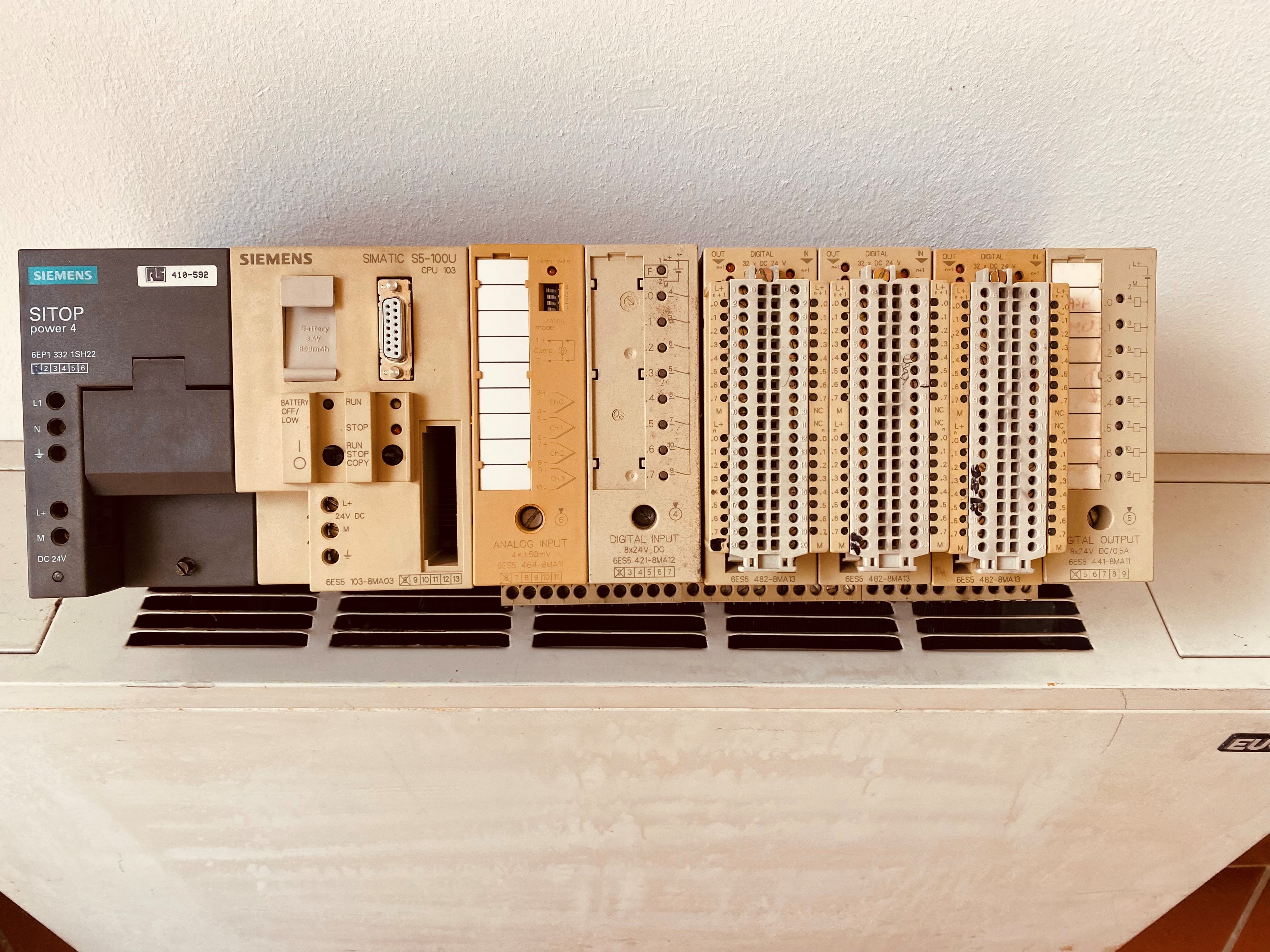 SIEMENS PLC S5-100 CPU 103 in vendita - foto 1