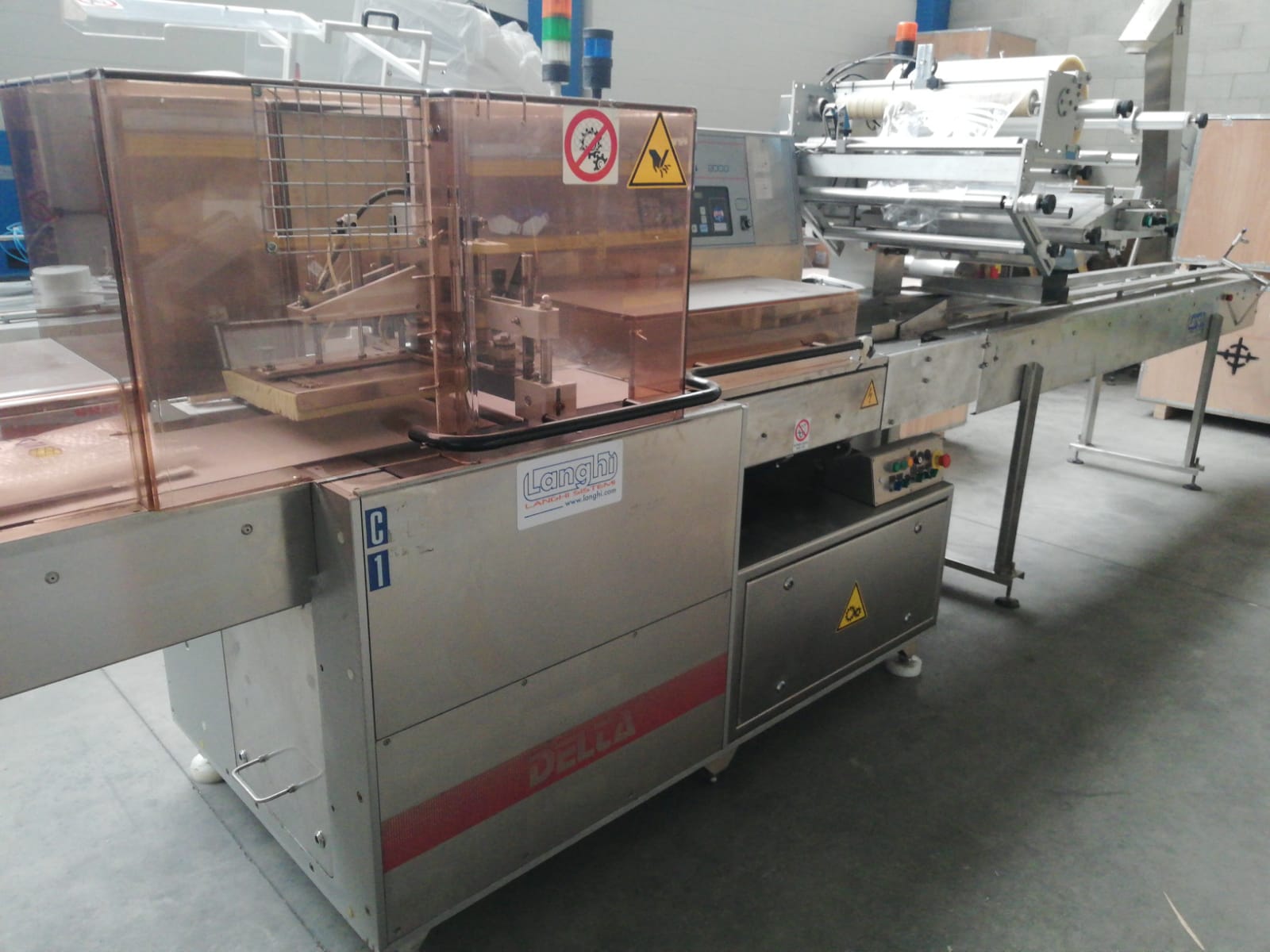 CONFEZIONATRICE ORIZZONTALE FLOWPACK- ILAPAK DELTA 2000 in vendita - foto 2