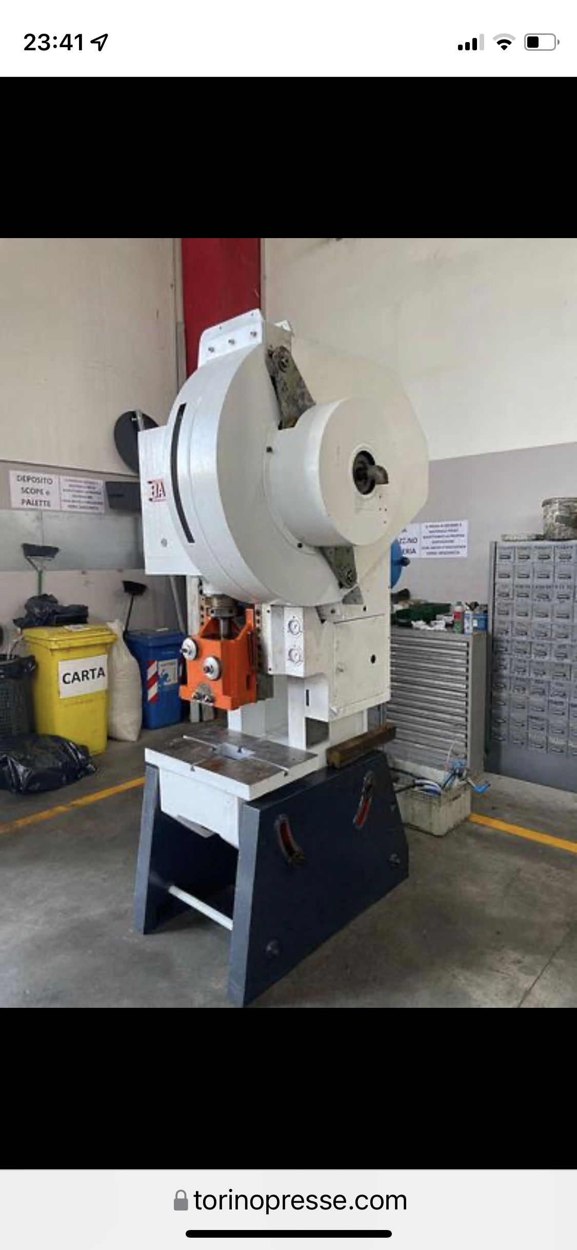 Pressa Balconi 25 ton in vendita - foto 2