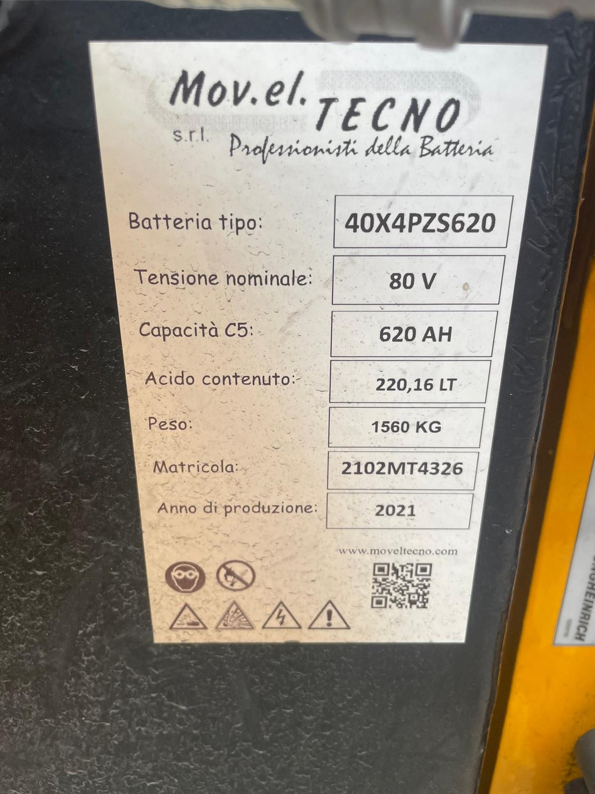 CARRELLO ELEVATORE 25 Q.LI JUNGHEINRICH in vendita - foto 5