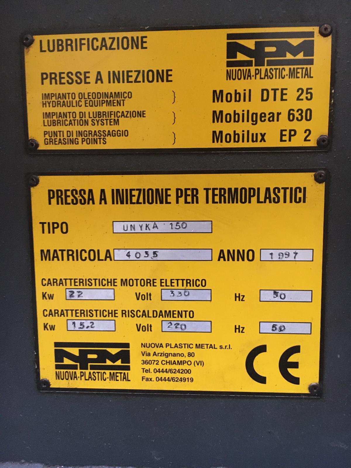 Pressa a iniezione per stampaggio plastica in vendita - foto 8