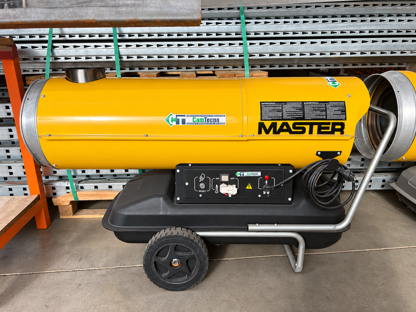 Generatore aria calda MASTER BV 170 E 47 kW in vendita - foto 3