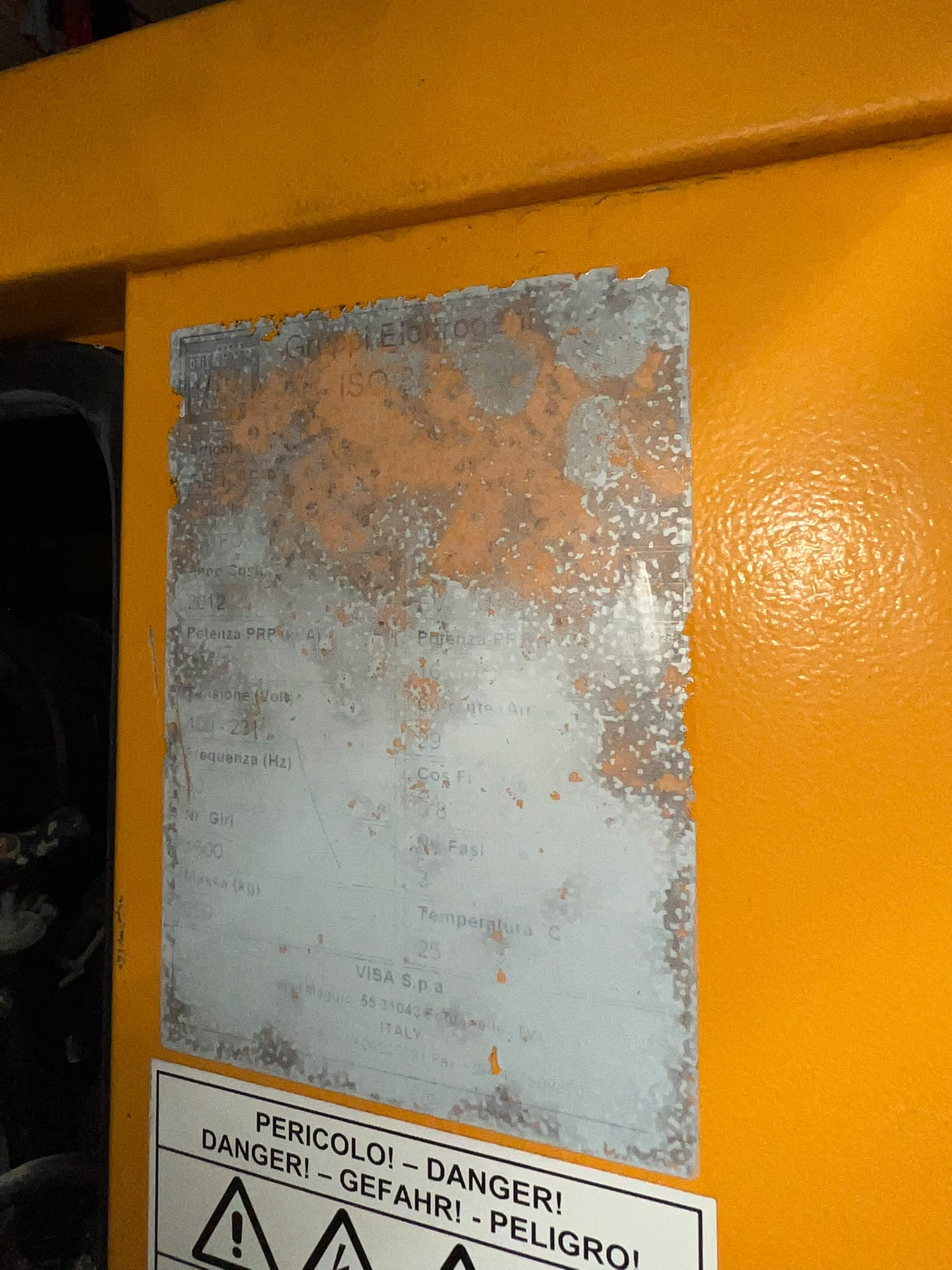 Gruppo elettrogeno VISA P21 FOX – 20 kVA / 16 kW Diesel in vendita - foto 4