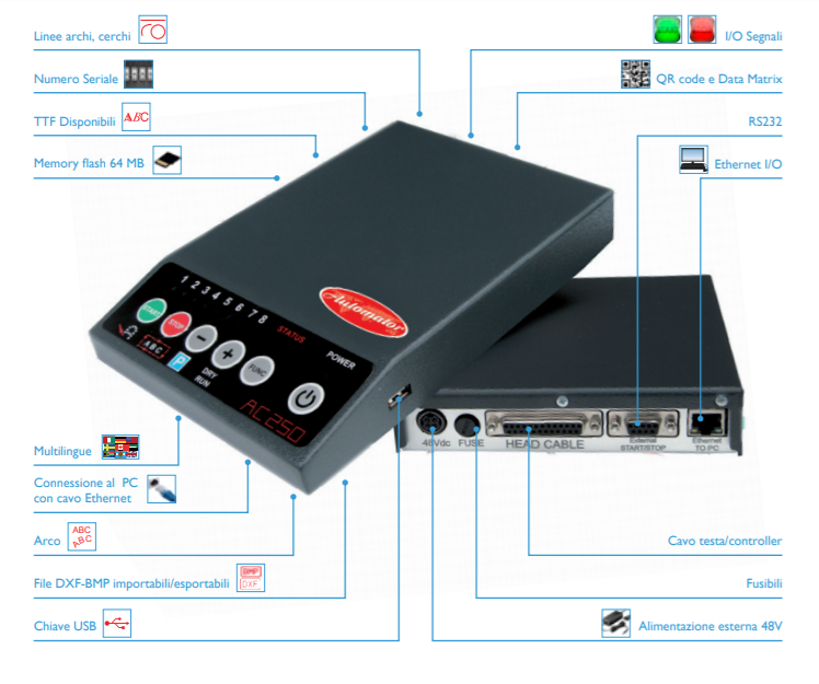 Marcatrice a micropunti ADP5090B+Controller AC 250 in vendita - foto 2