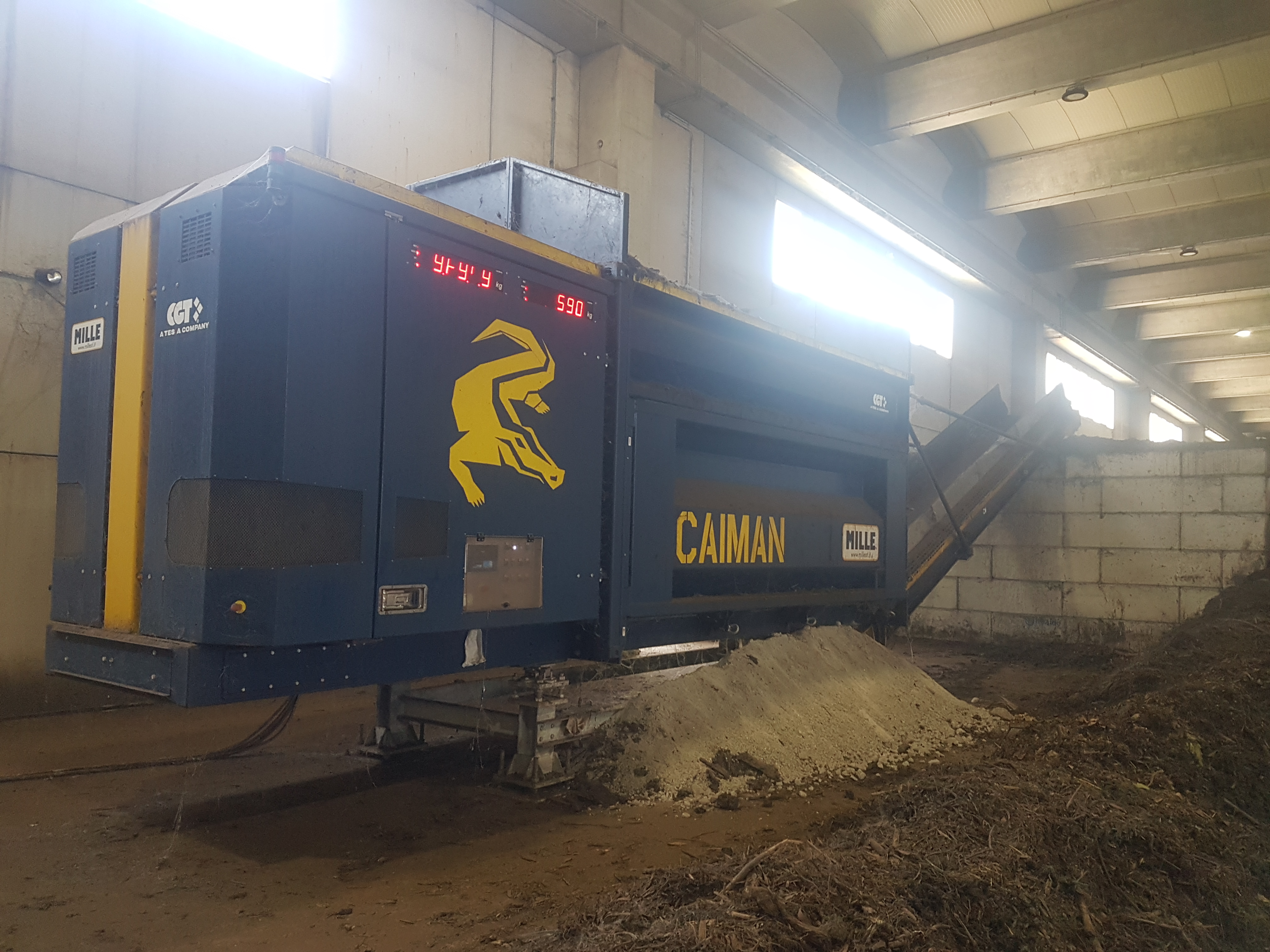 Miscelatore Industriale CAIMAN + nastro trasportatore in vendita - foto 3