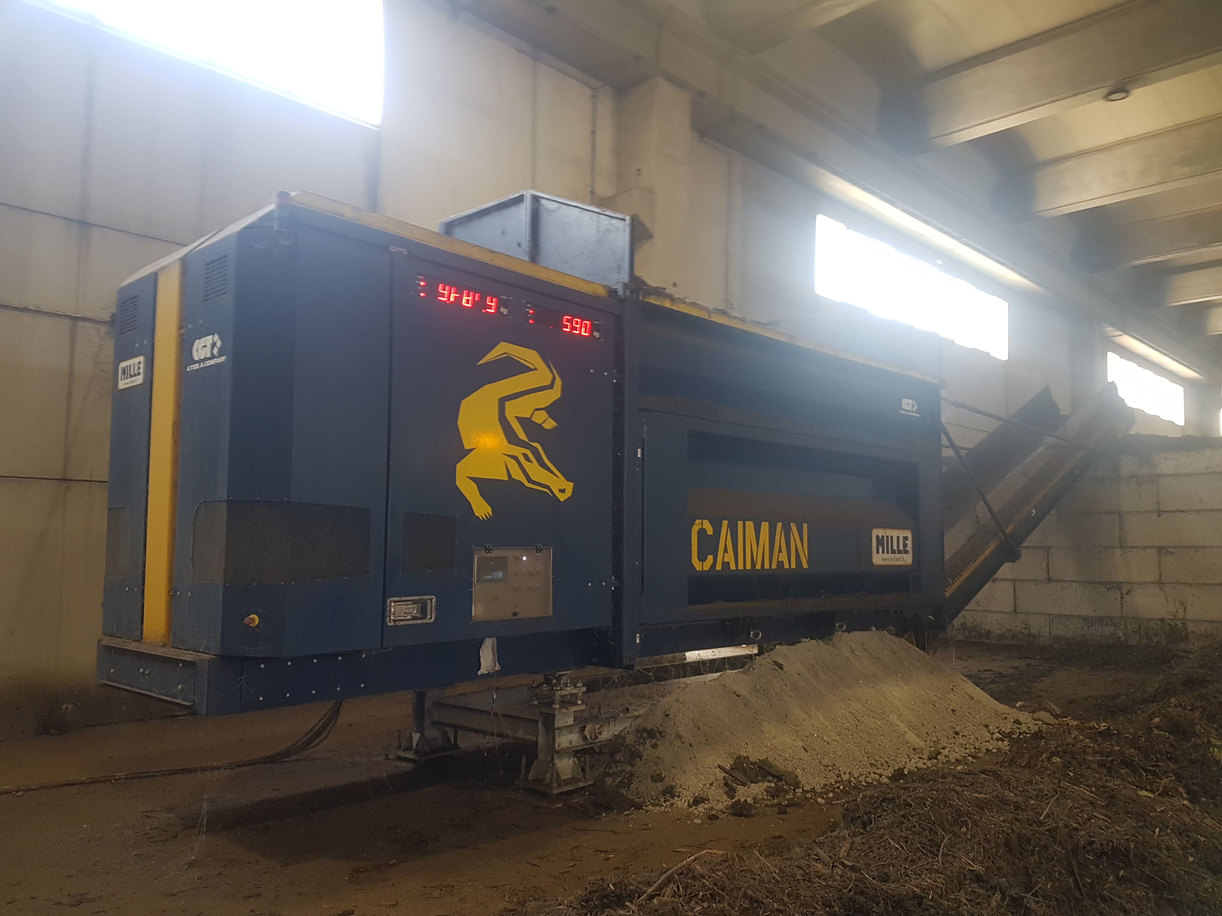 Miscelatore Industriale CAIMAN + nastro trasportatore in vendita - foto 1