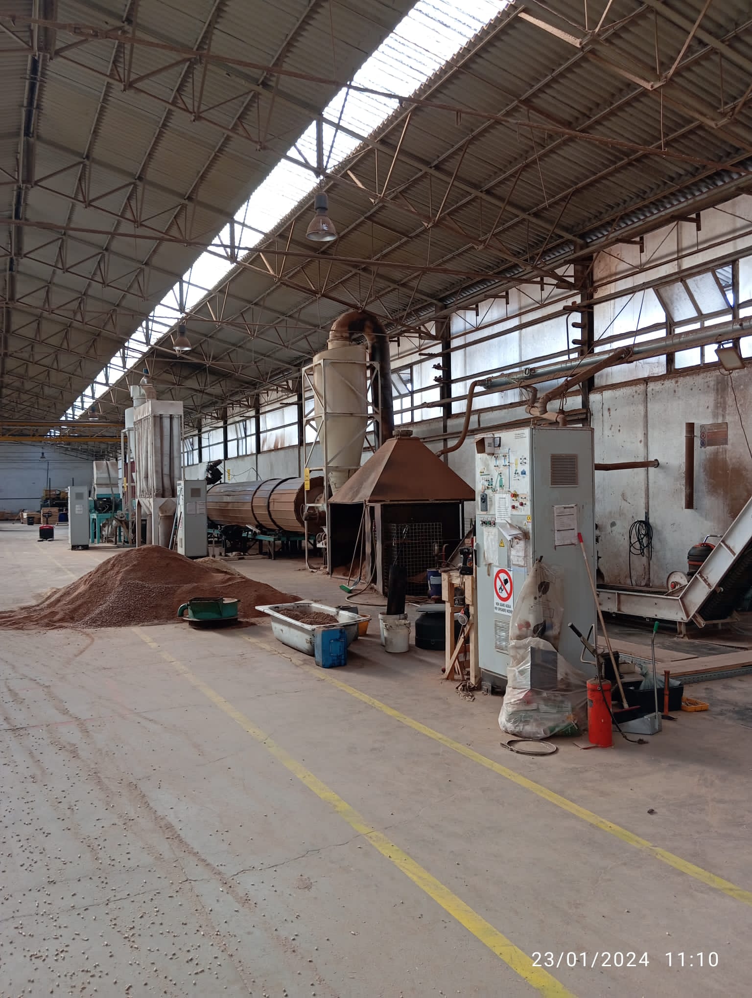Impianto pellet+robot palletizzatore+insach. autom. in vendita - foto 12