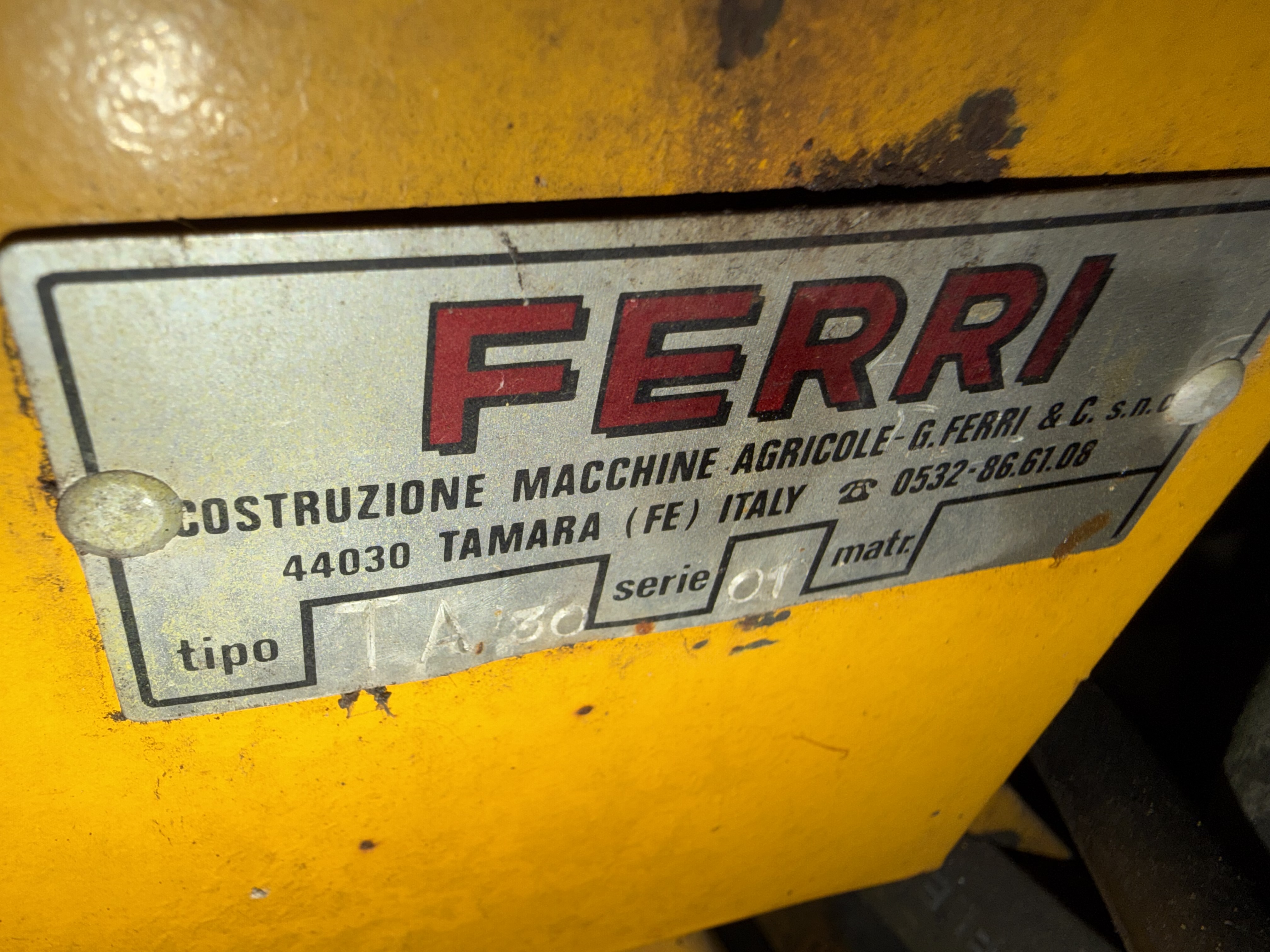 Trincia con braccio marca ferry in vendita - foto 2