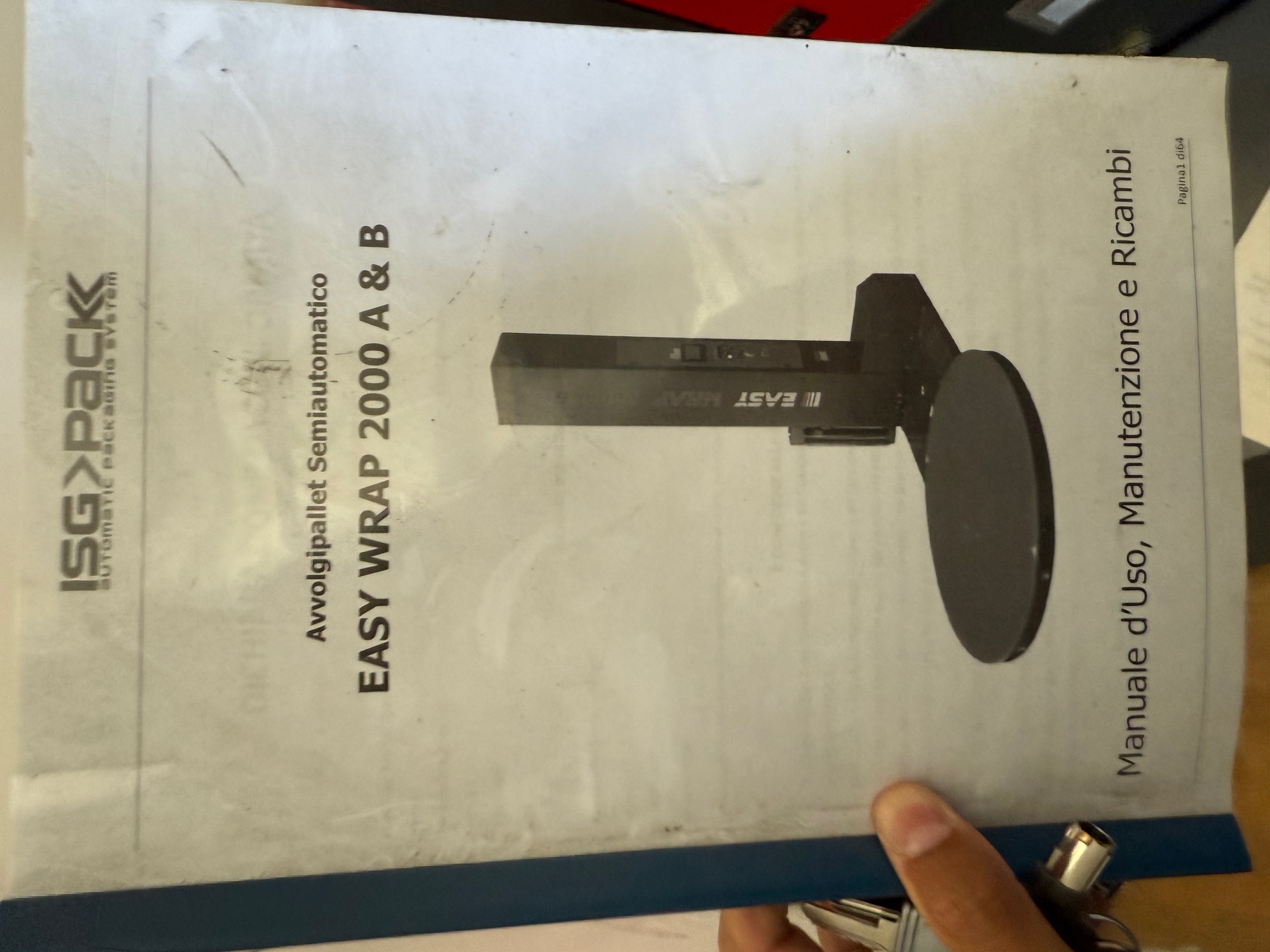 Avvolgipallet semiautomatico ISG Pack Easy Wrap 2000 A in vendita - foto 5