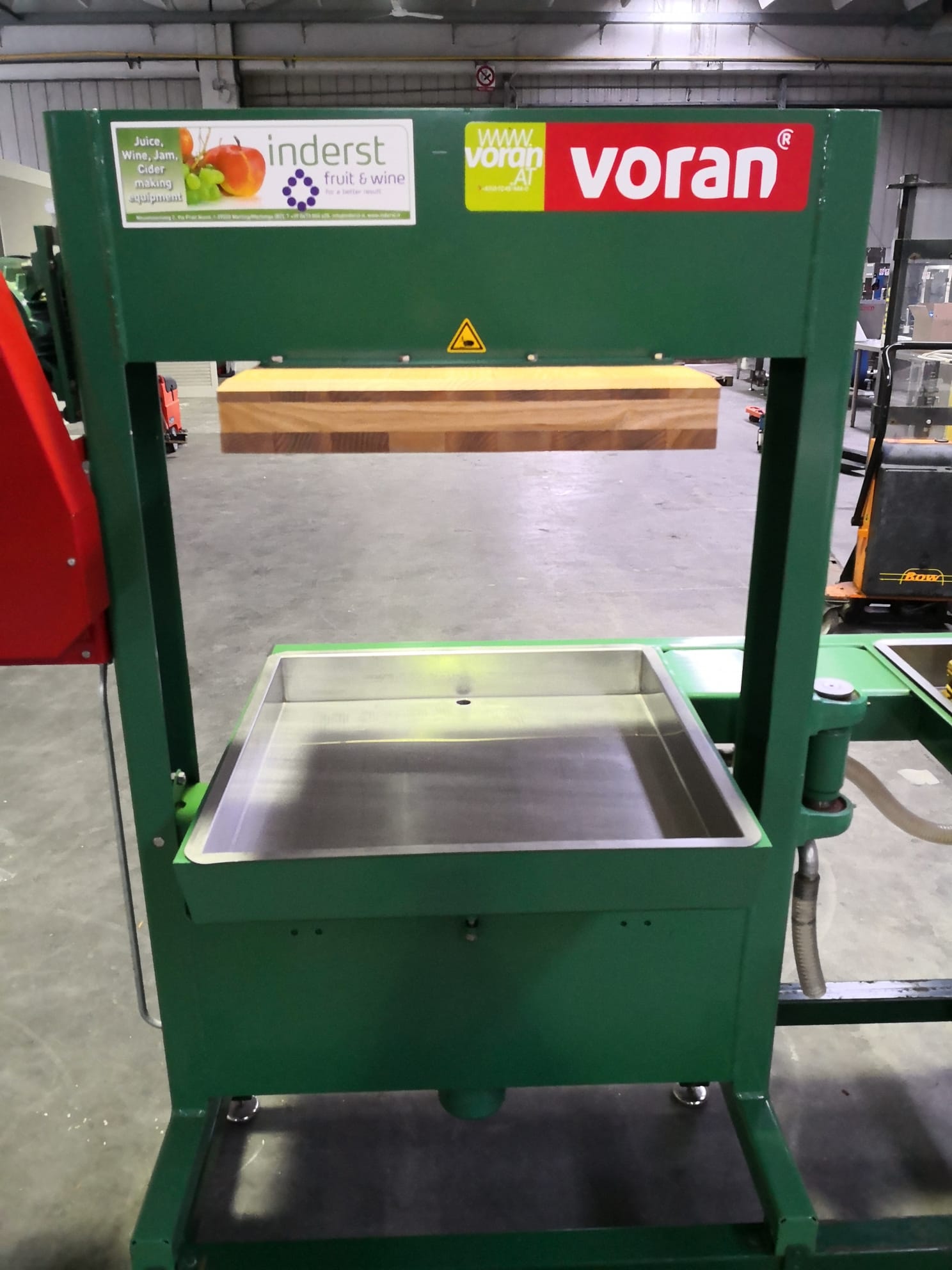 PRESSA IDRAULICA alimentare VORAN 100P2-D in vendita - foto 3
