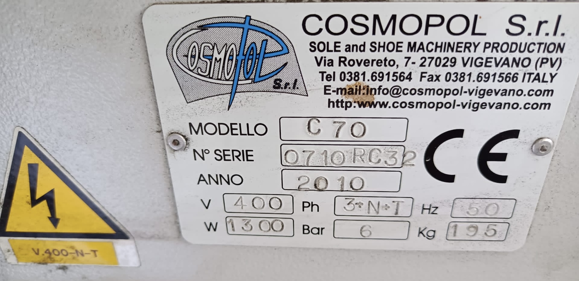 COSMOPOL C70 Cardatrice  in vendita - foto 2