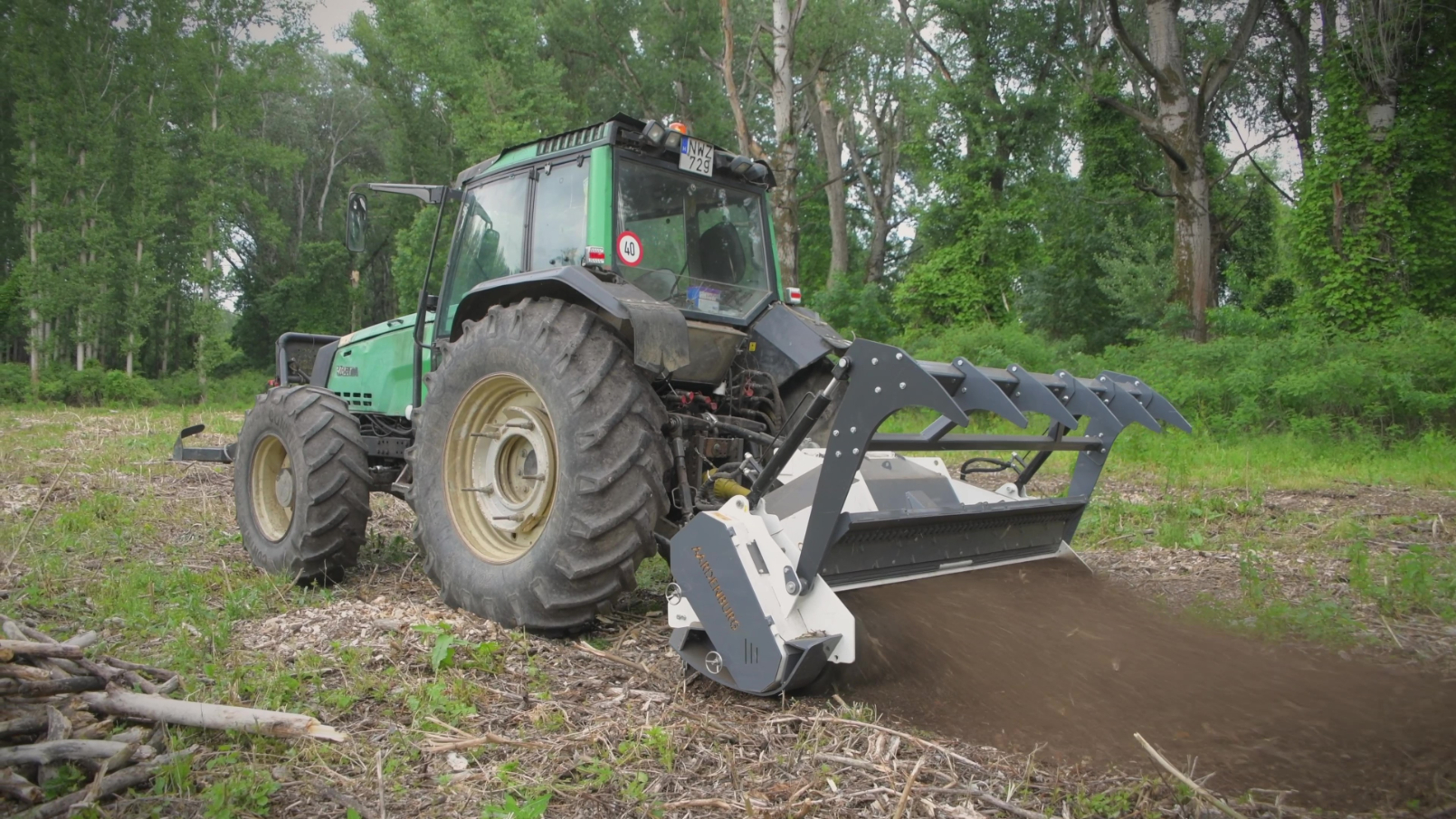 Aardenburg Delta XL 2250 Grizzly Trincia Forestale in vendita - foto 9
