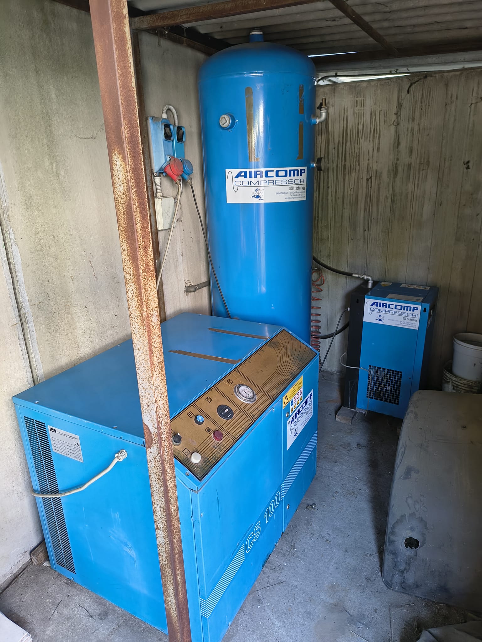 Centrale di produzione aria AIR COMP in vendita - foto 1