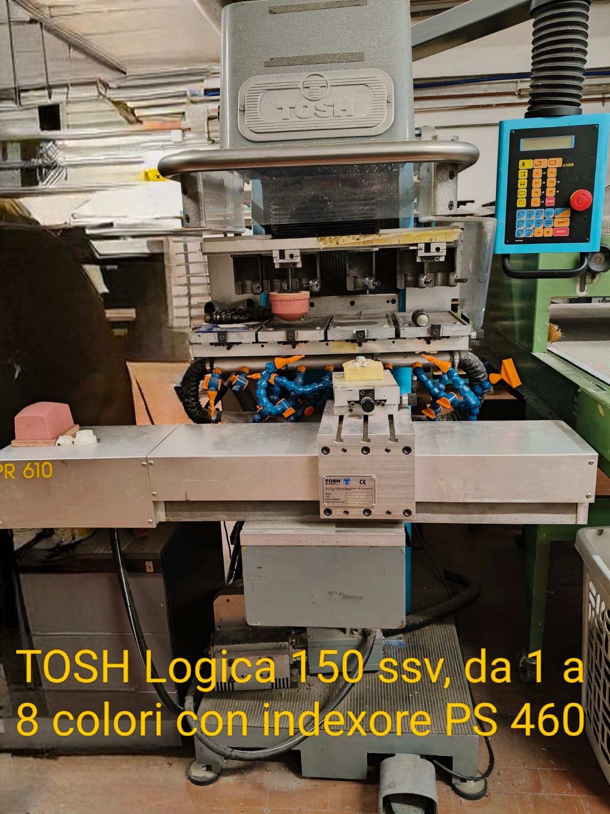 VENDESI IMPIANTO COMPLETO PER SERIGRAFIA E TAMPOGRAFIA in vendita - foto 10