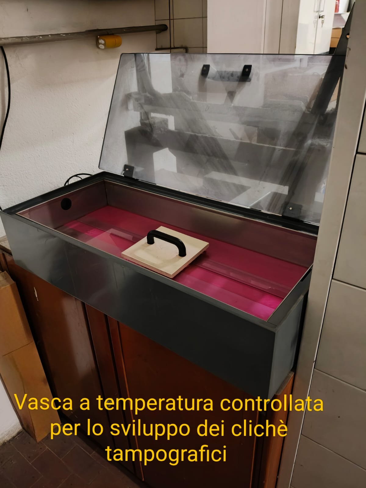 VENDESI IMPIANTO COMPLETO PER SERIGRAFIA E TAMPOGRAFIA in vendita - foto 13