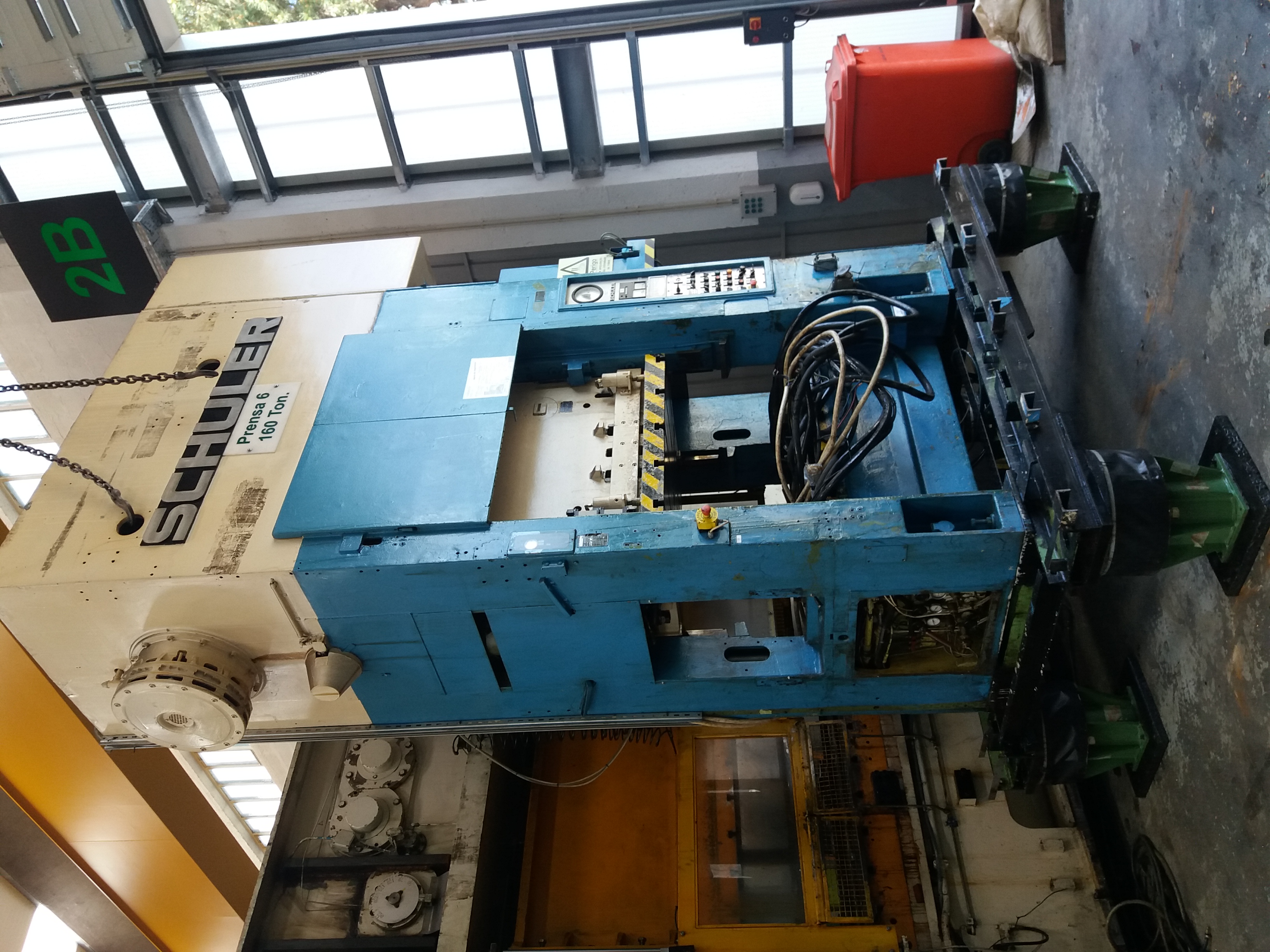 PRESSA A DOPPIO MONTANTE SCHULLER 160 T in vendita - foto 2