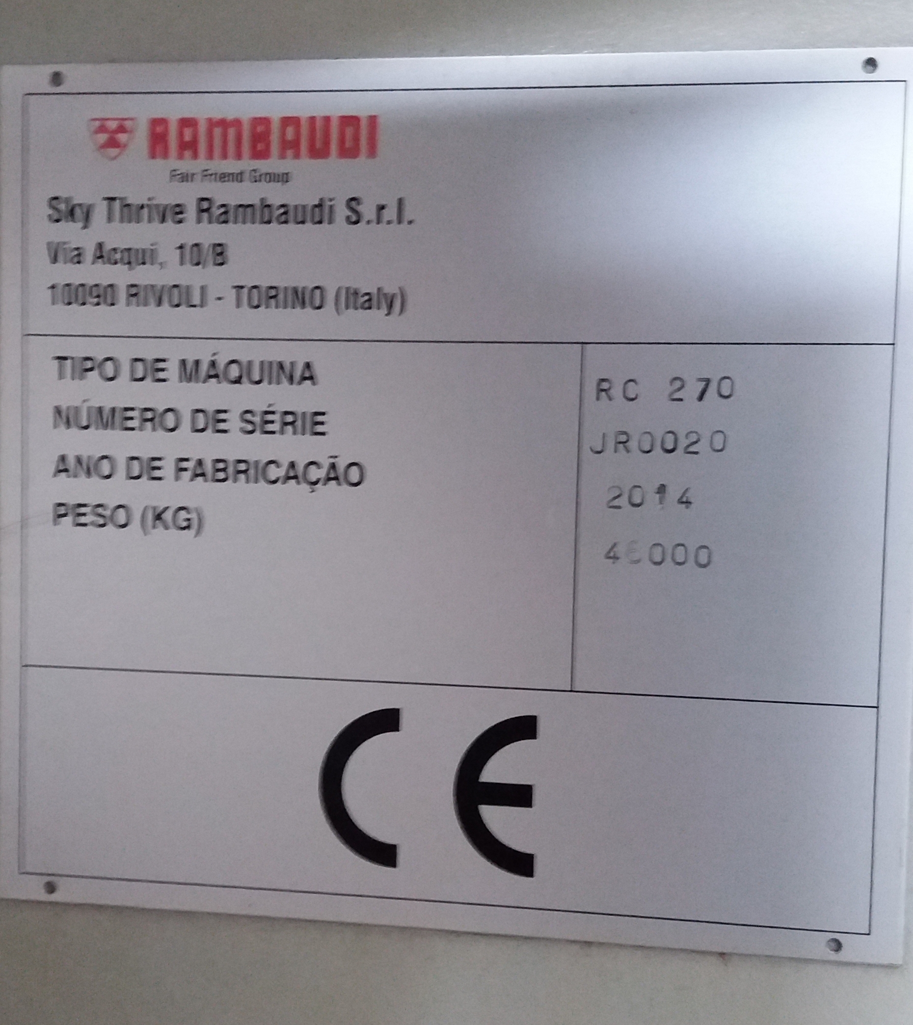 RAMBAUDI RC 270 in vendita - foto 5