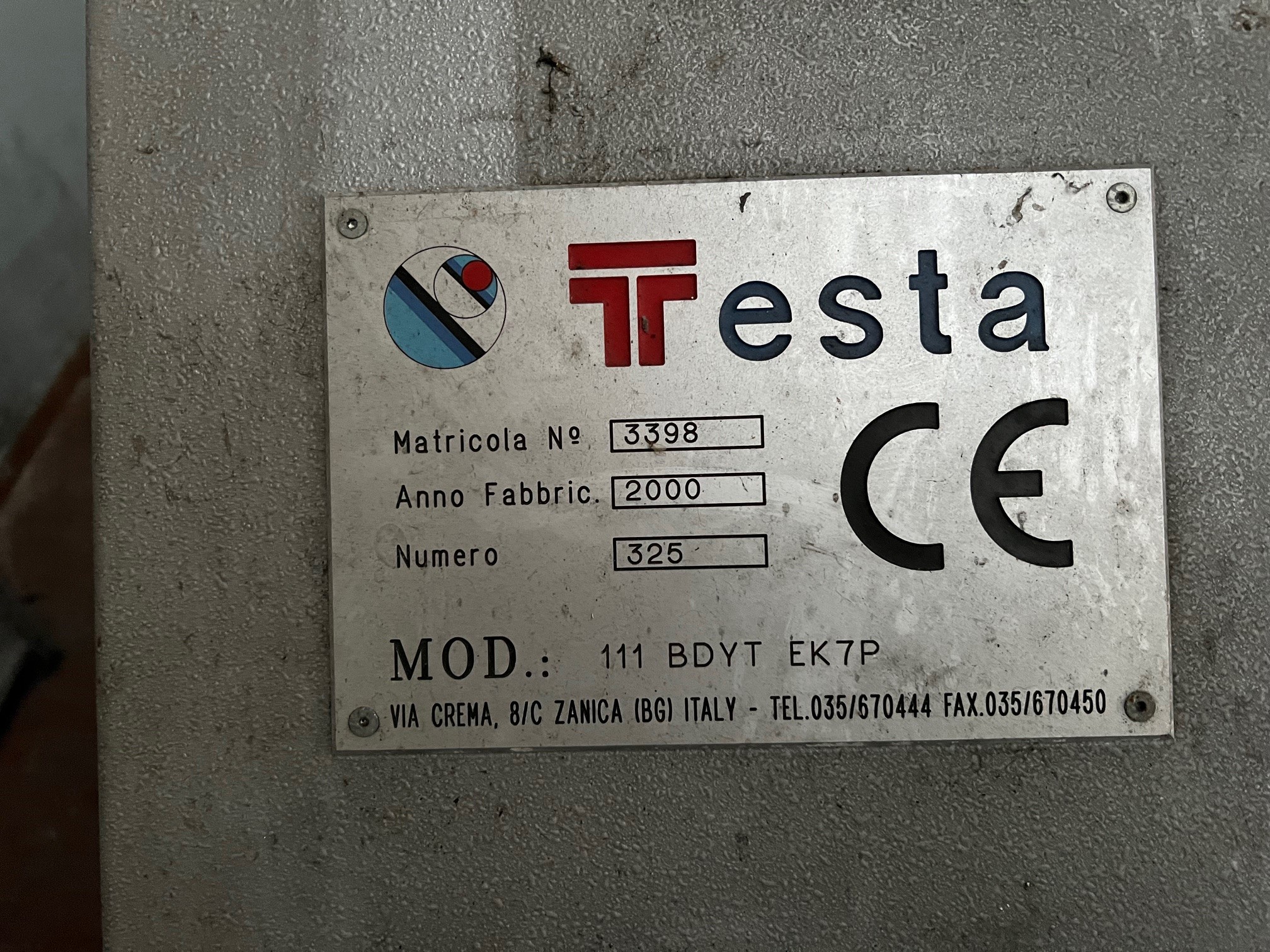 Specola, tribunale con imballatrice TESTA in vendita - foto 4