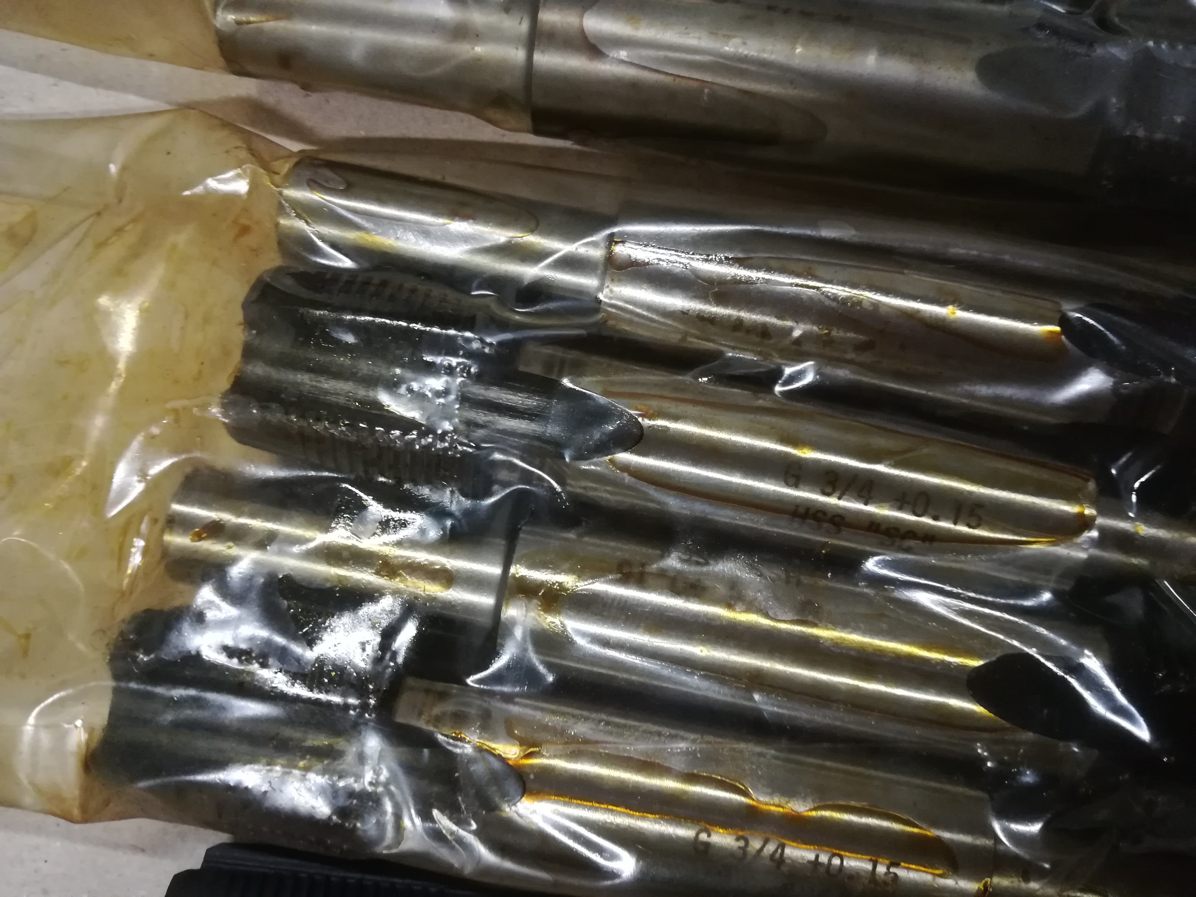 STOCK MASCHI NUOVI HSS PER FILETTATURE GAS in vendita - foto 5