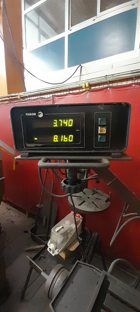 Trapano Fresa visualizzato X Y  in vendita - foto 2