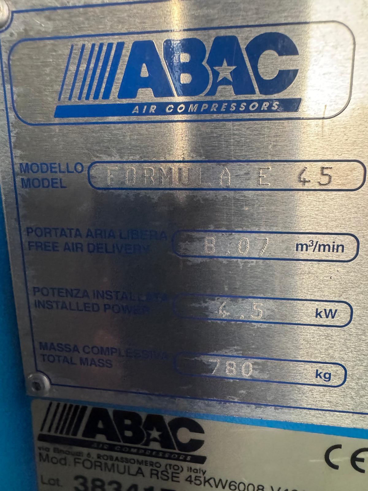 Compressore ABAC FORMULA.E 4508 in vendita - foto 1
