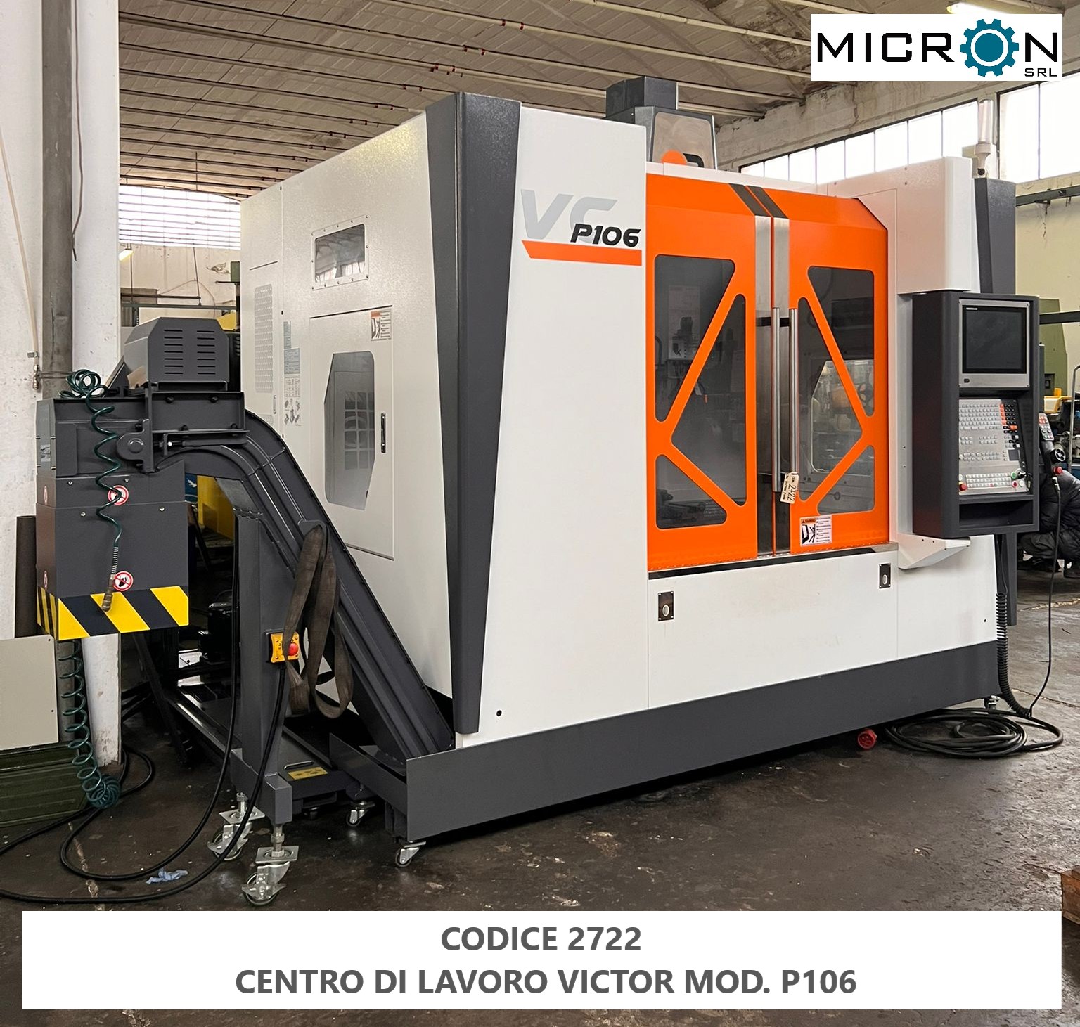 CENTRO DI LAVORO VICTOR MOD. P106 in vendita - foto 1
