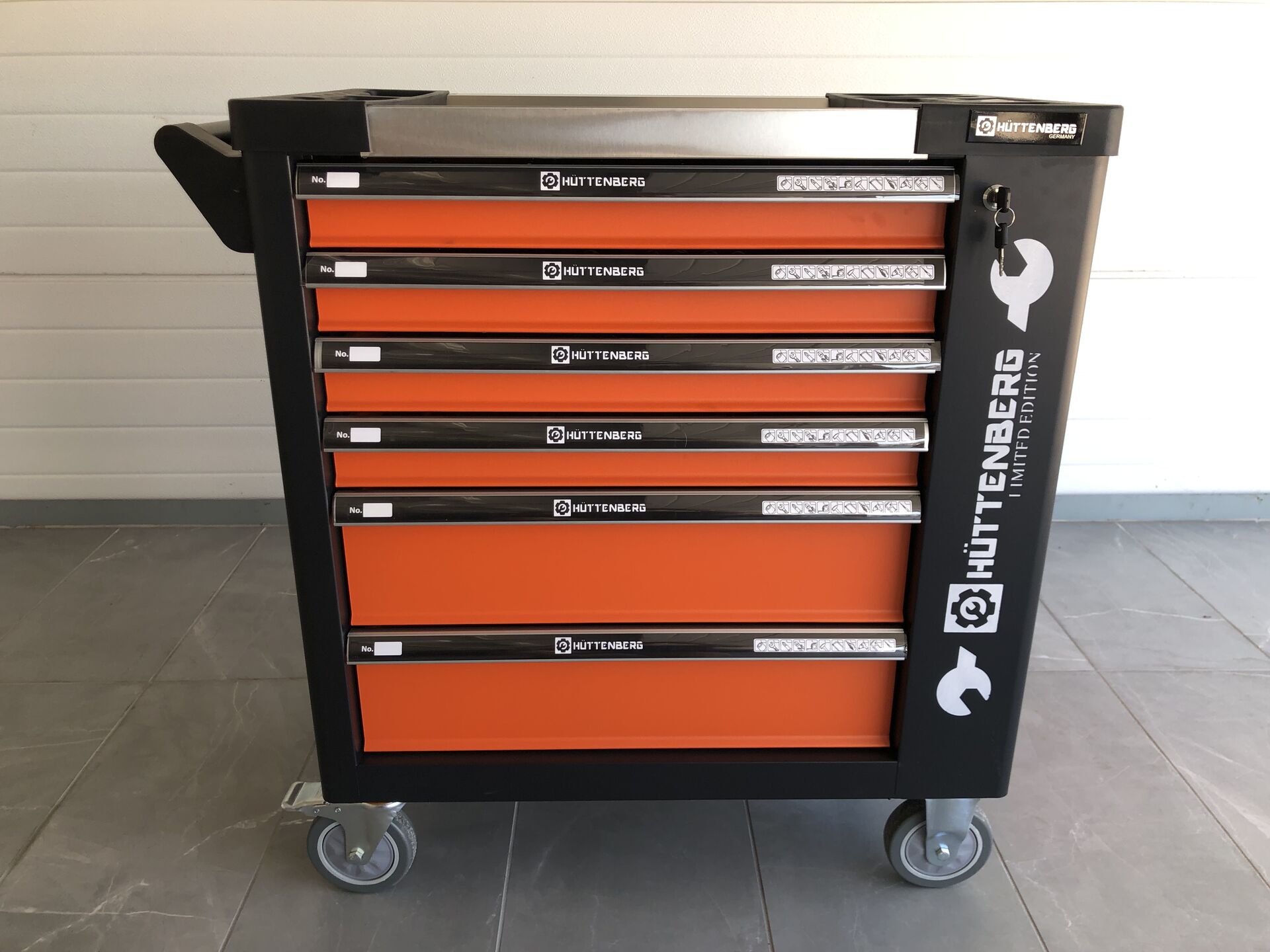 NUOVO CARRELLO PORTA UTENSILI COMPLETO HUTTENBERG in vendita - foto 4