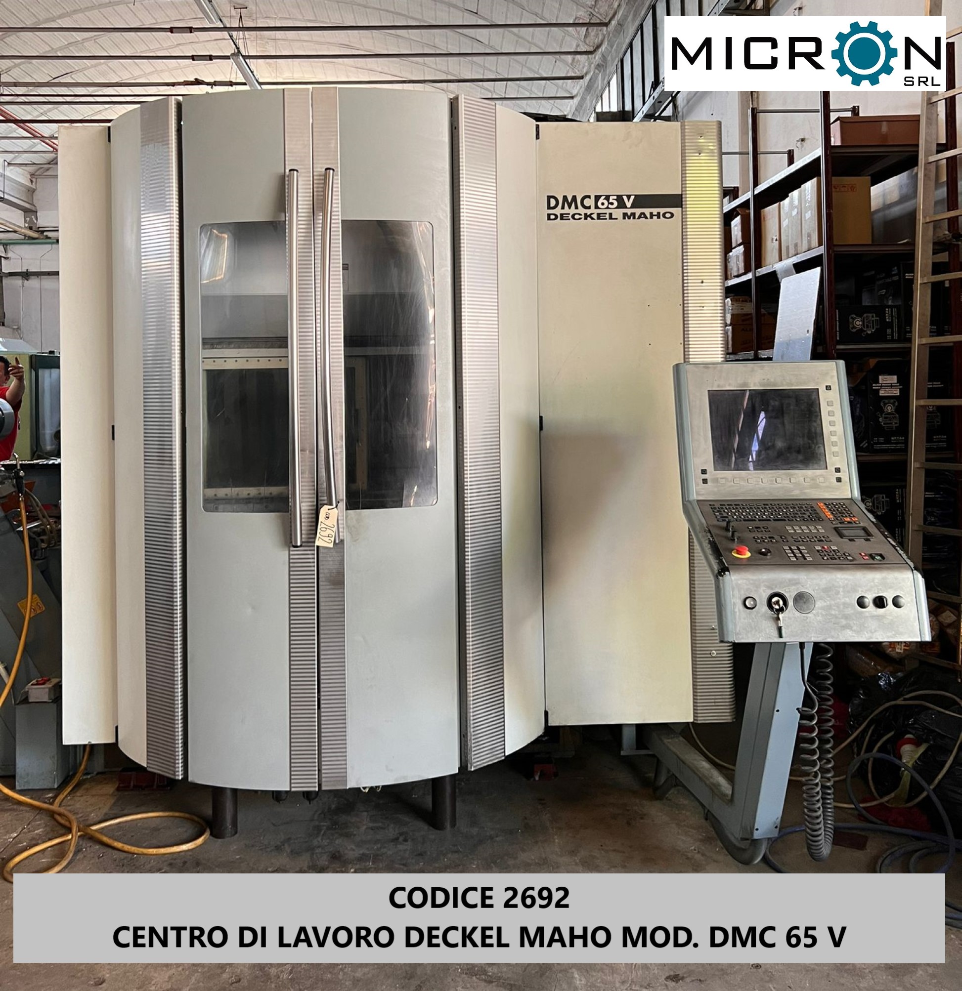 CENTRO DI LAVORO DECKEL MAHO DMC65V in vendita - foto 1