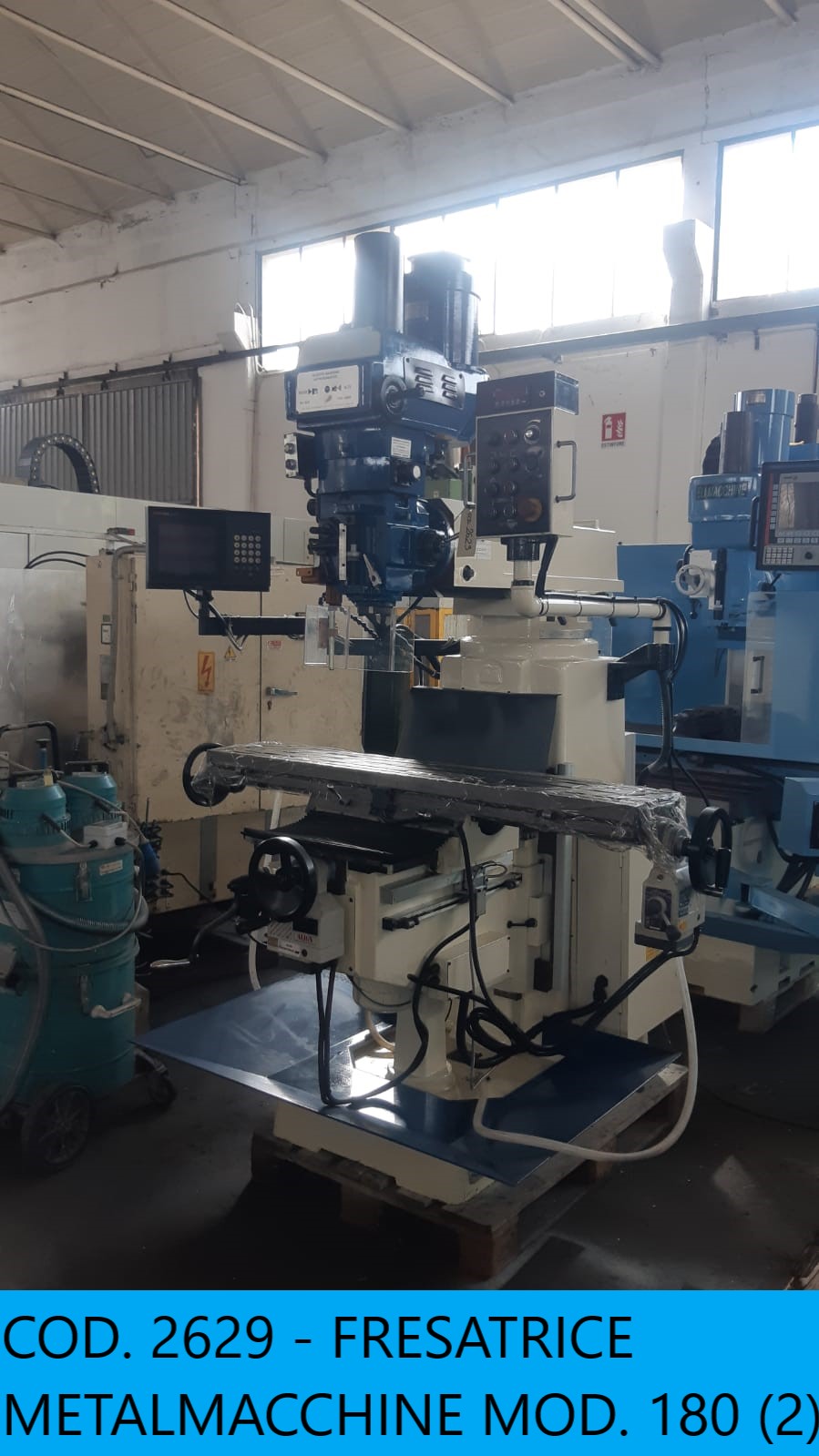 FRESATRICE METALMACCHINE MOD. 180 (2) in vendita - foto 1