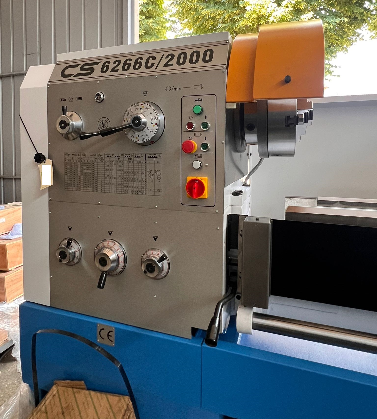  NUOVO TORNIO PARALLELO CS6266C/2000 in vendita - foto 3
