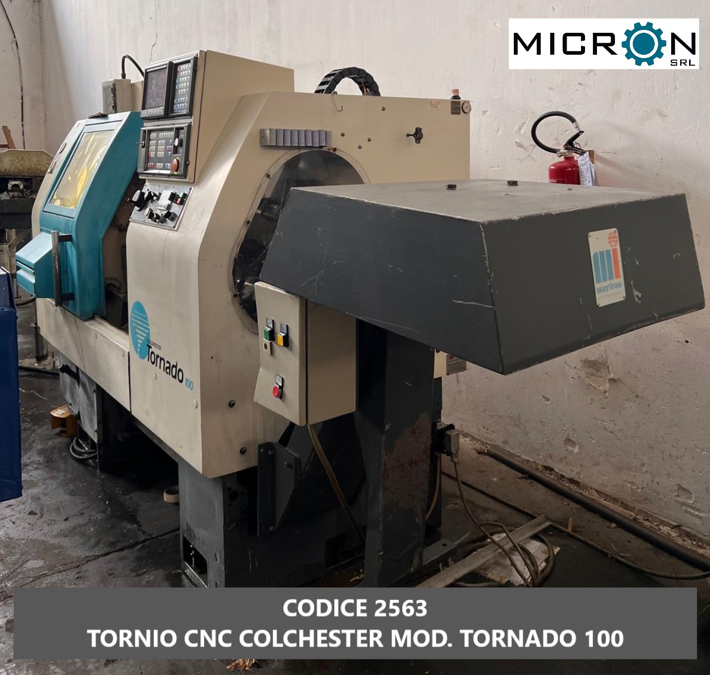 TORNIO CNC COLCHESTER MOD. TORNADO 100 in vendita - foto 1