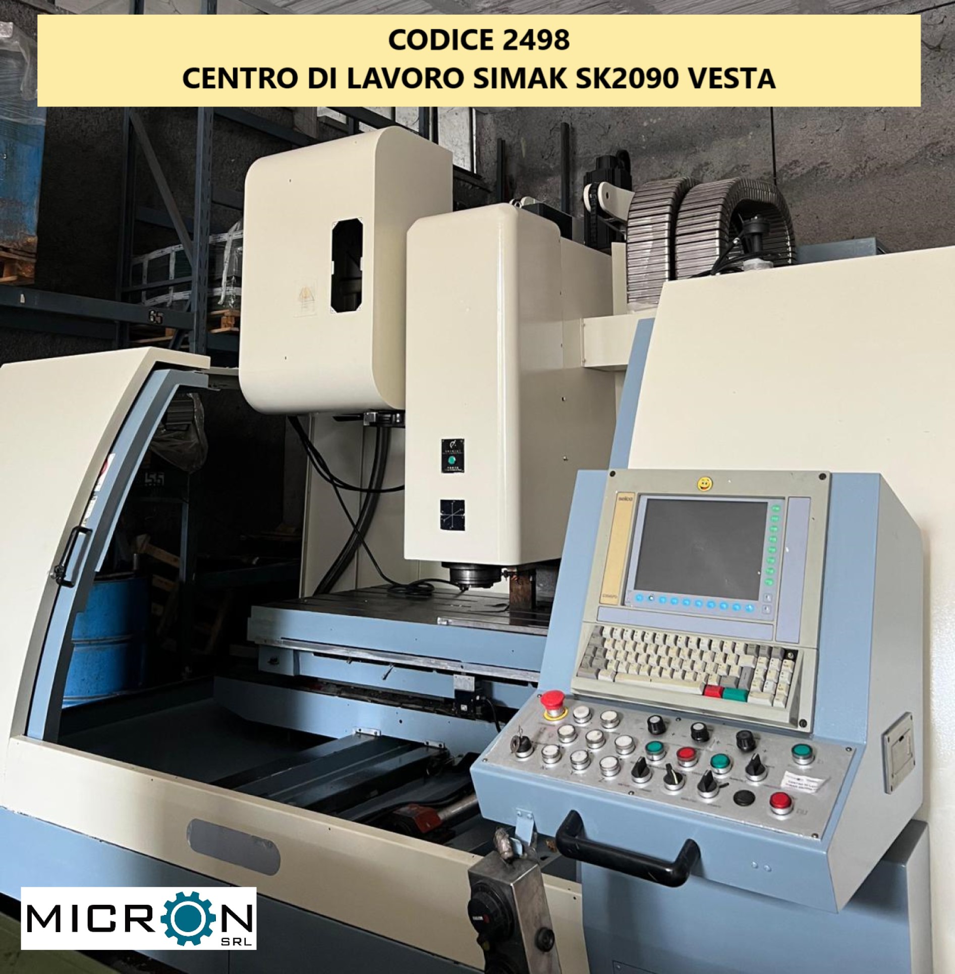 CENTRO DI LAVORO SIMAK MOD.SK2090 VESTA in vendita - foto 1