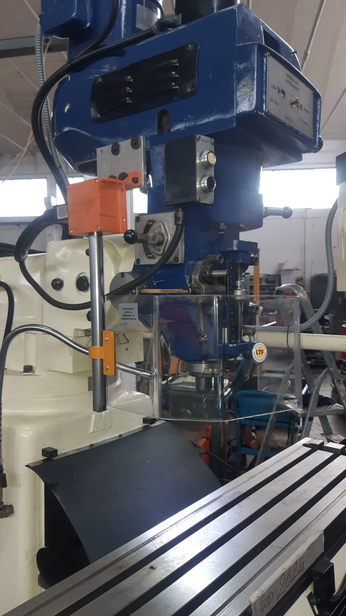 FRESATRICE TESTA VELOCE PHOEBUS MOD. PBM-4VS in vendita - foto 8