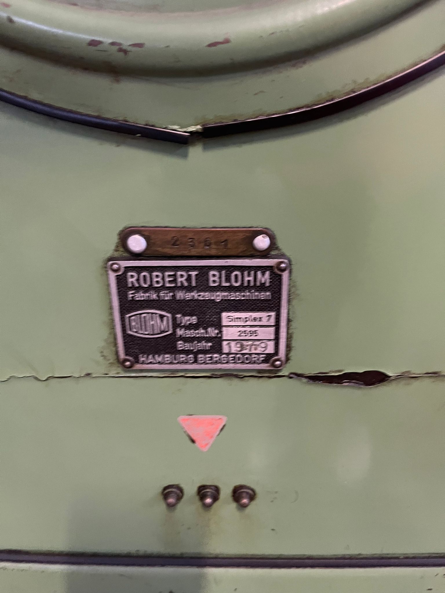 RETTIFICA TANGENZIALE BLOHM mod. SIMPLEX in vendita - foto 4