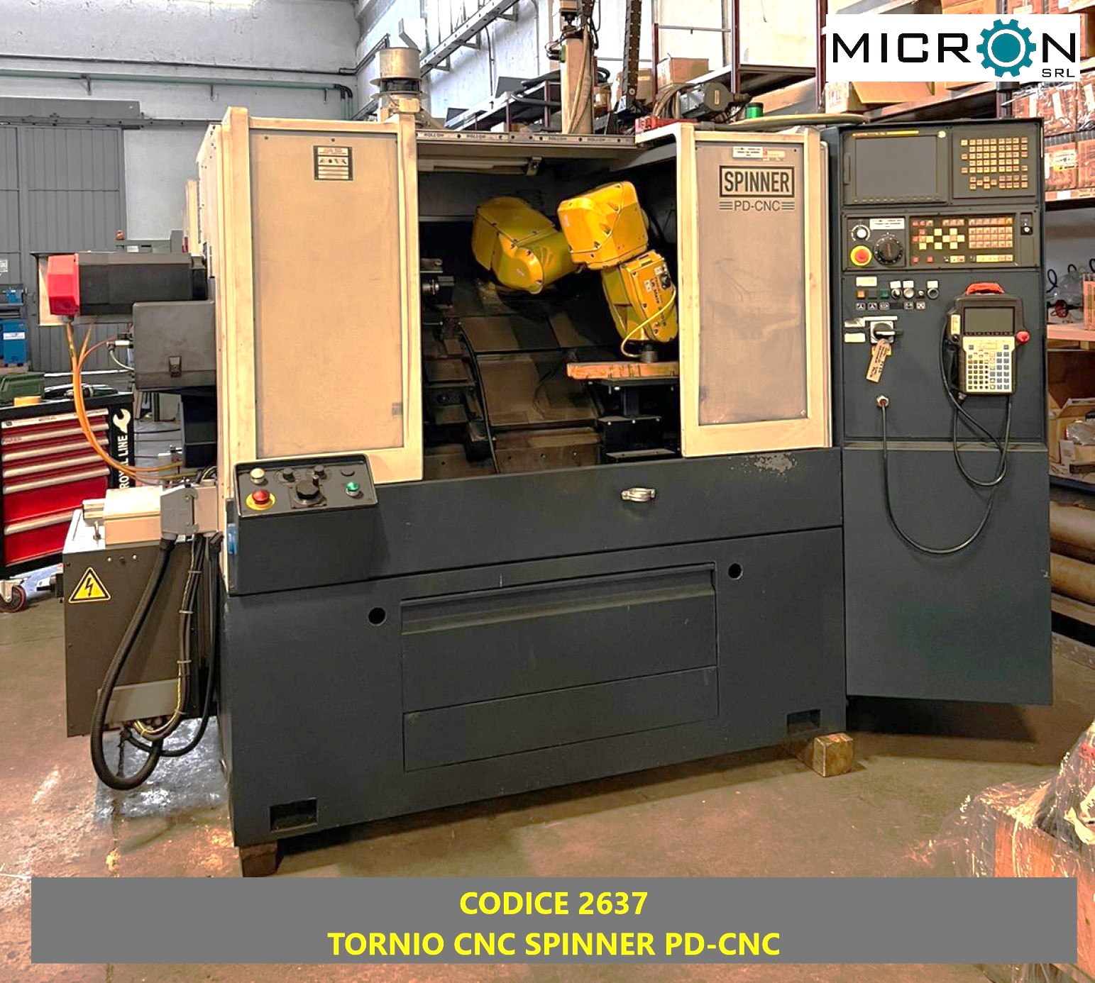 TORNIO CNC SPINNER PD_A in vendita - foto 1