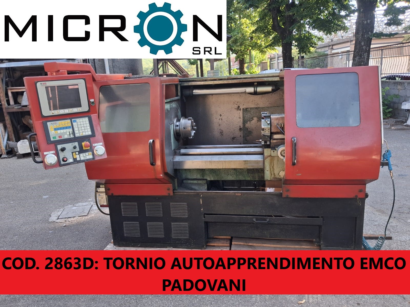TORNIO AUTOAPPRENDIMENTO EMCO PADOVANI in vendita - foto 1