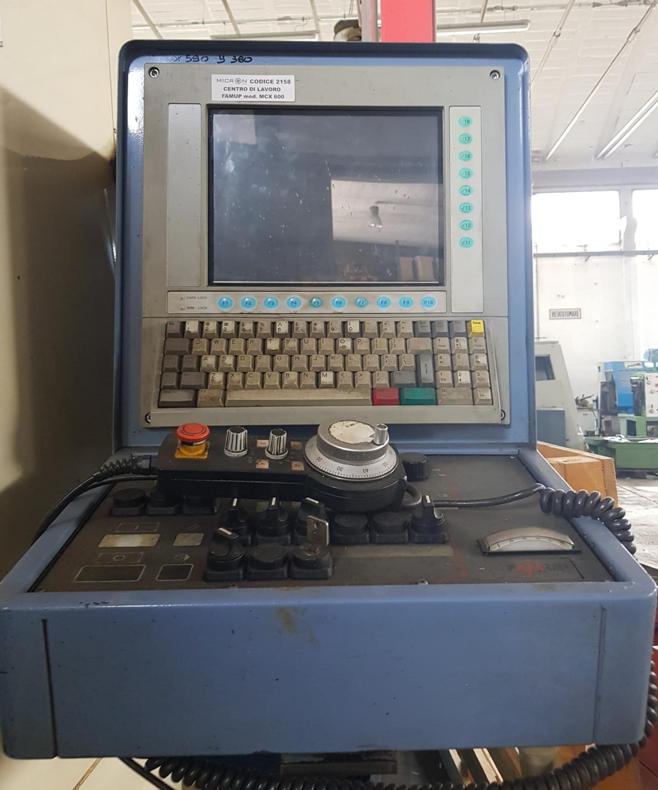 CENTRO DI LAVORO FAMUP mod. MCX 600 in vendita - foto 11