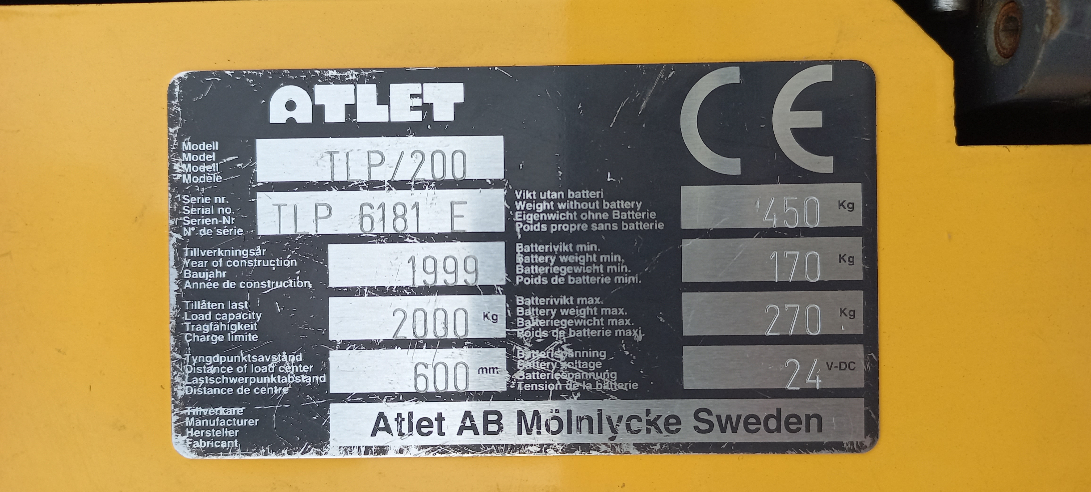 Traspallet Elettrico Atlet Lugli in vendita - foto 2