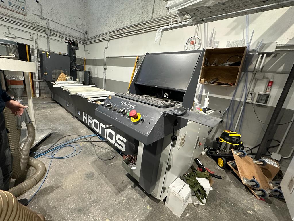 centro di lavoro 5 assi e troncatrice doppia testa in vendita - foto 1