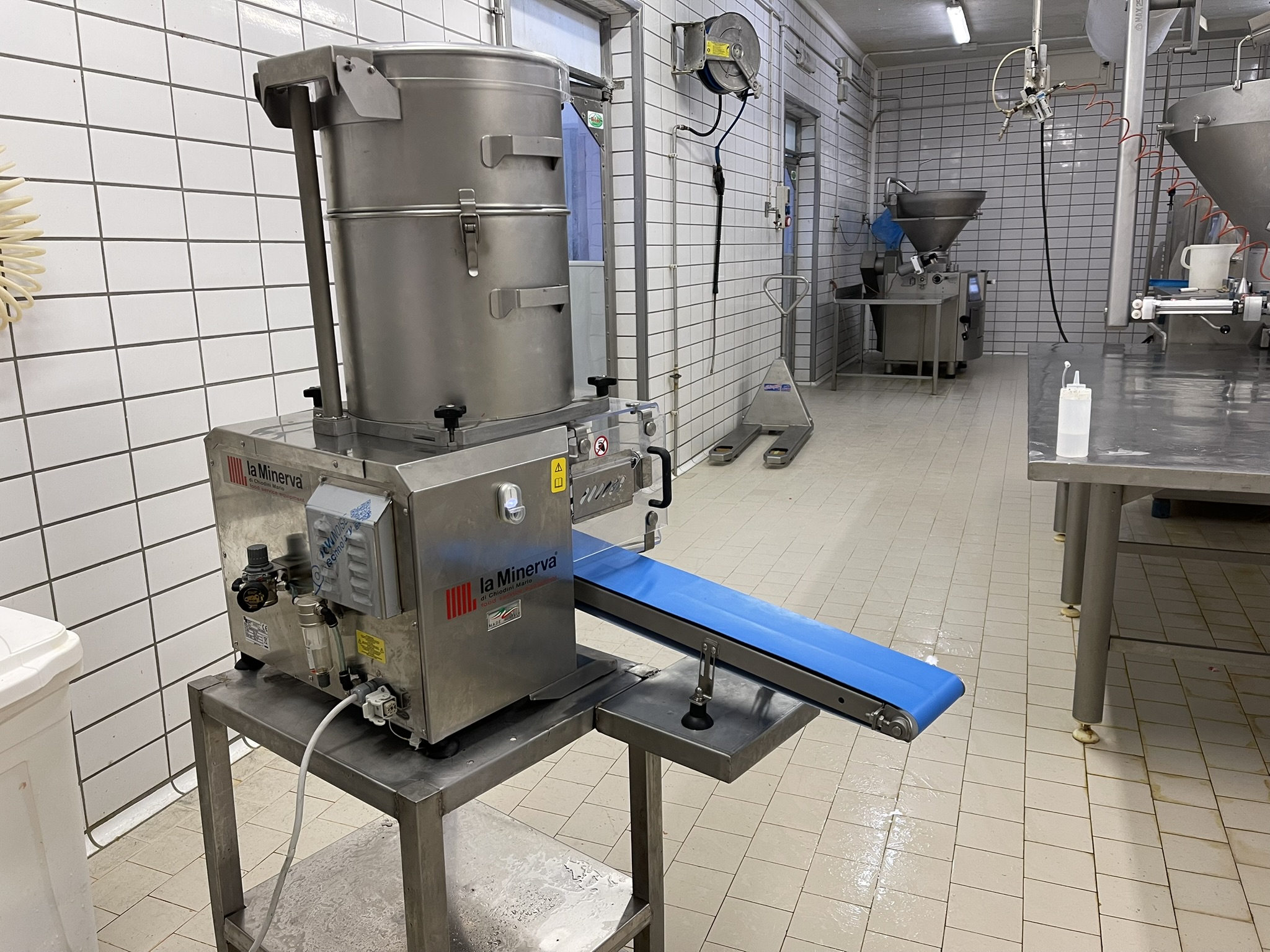 FORMATRICE AUTOMATICA PER HAMBURGER LA MINERVA  in vendita - foto 9