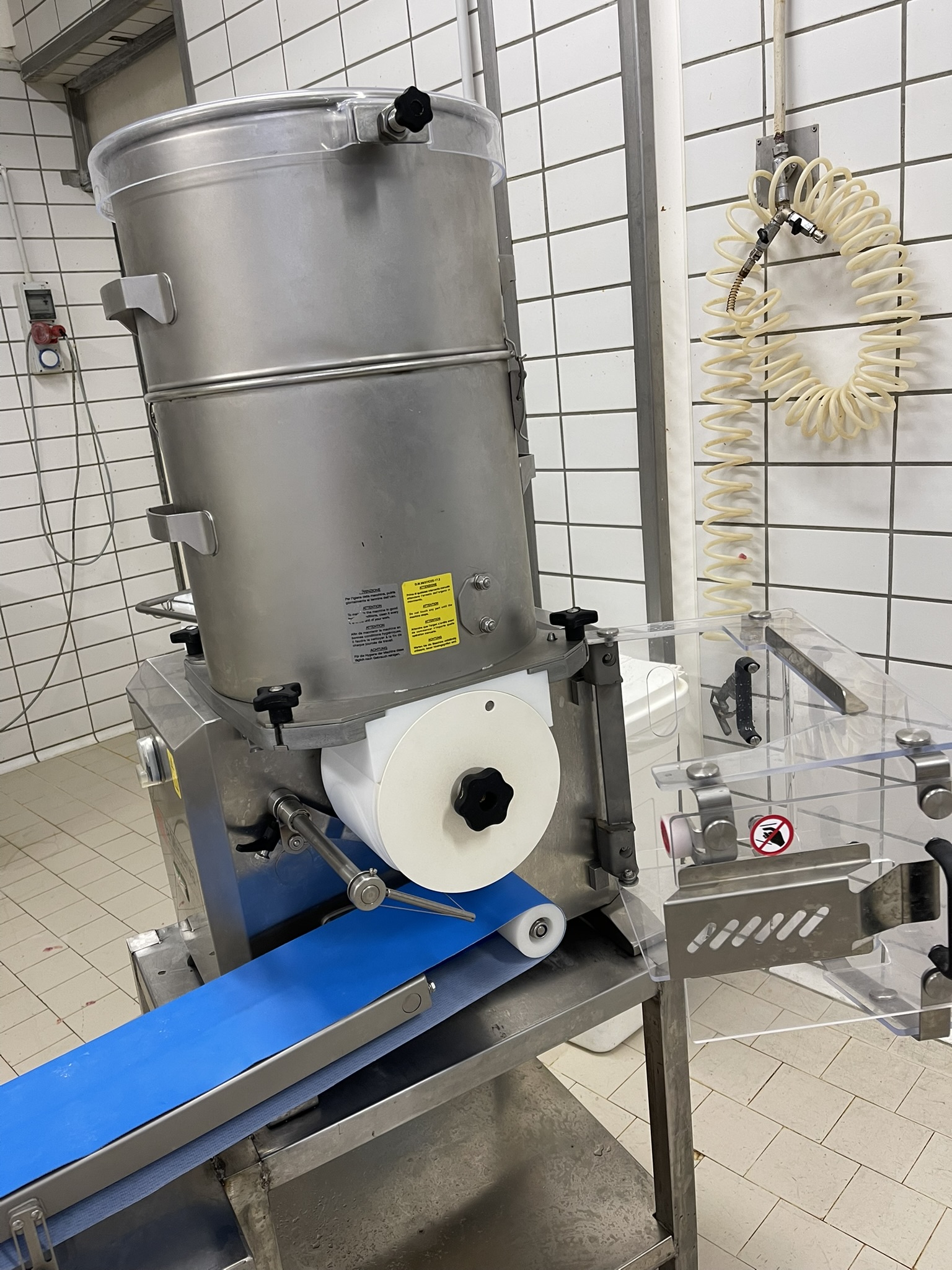 FORMATRICE AUTOMATICA PER HAMBURGER LA MINERVA  in vendita - foto 8