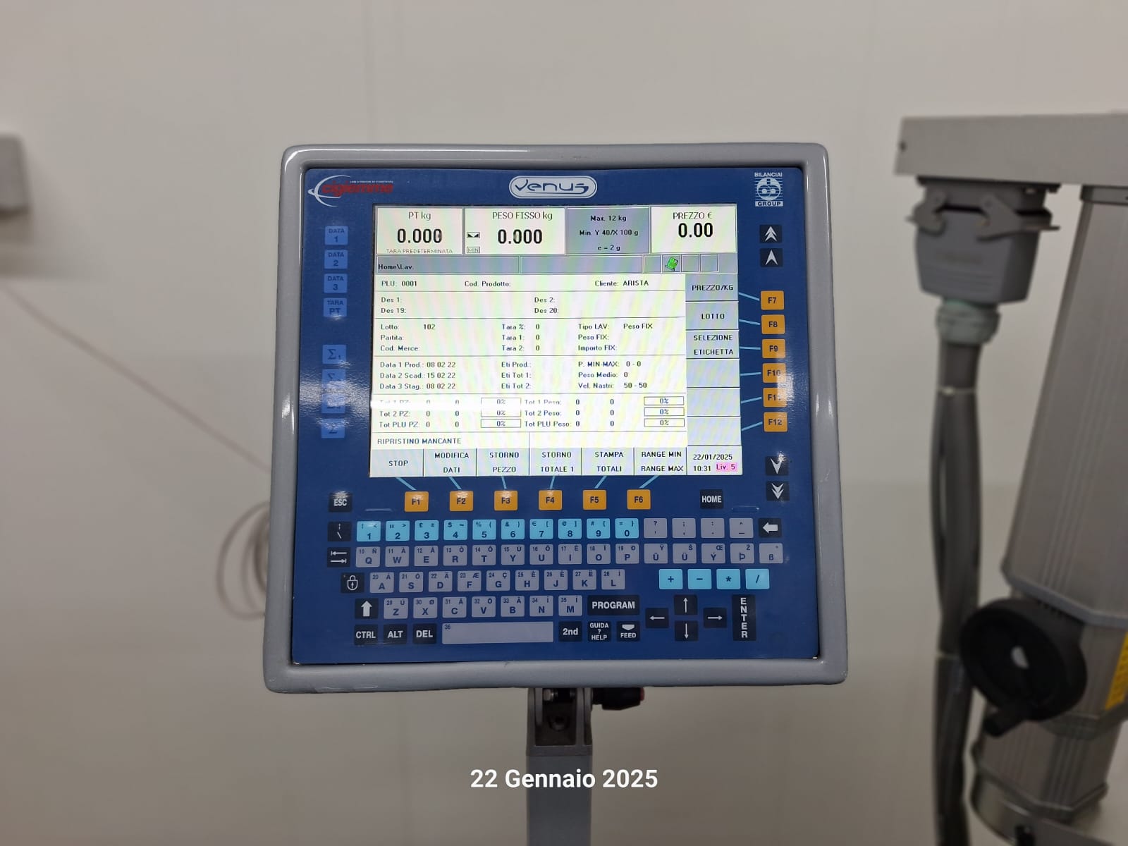 PESO PREZZATRICE SAIMETECH MODELLO VENUS 300"12" in vendita - foto 7