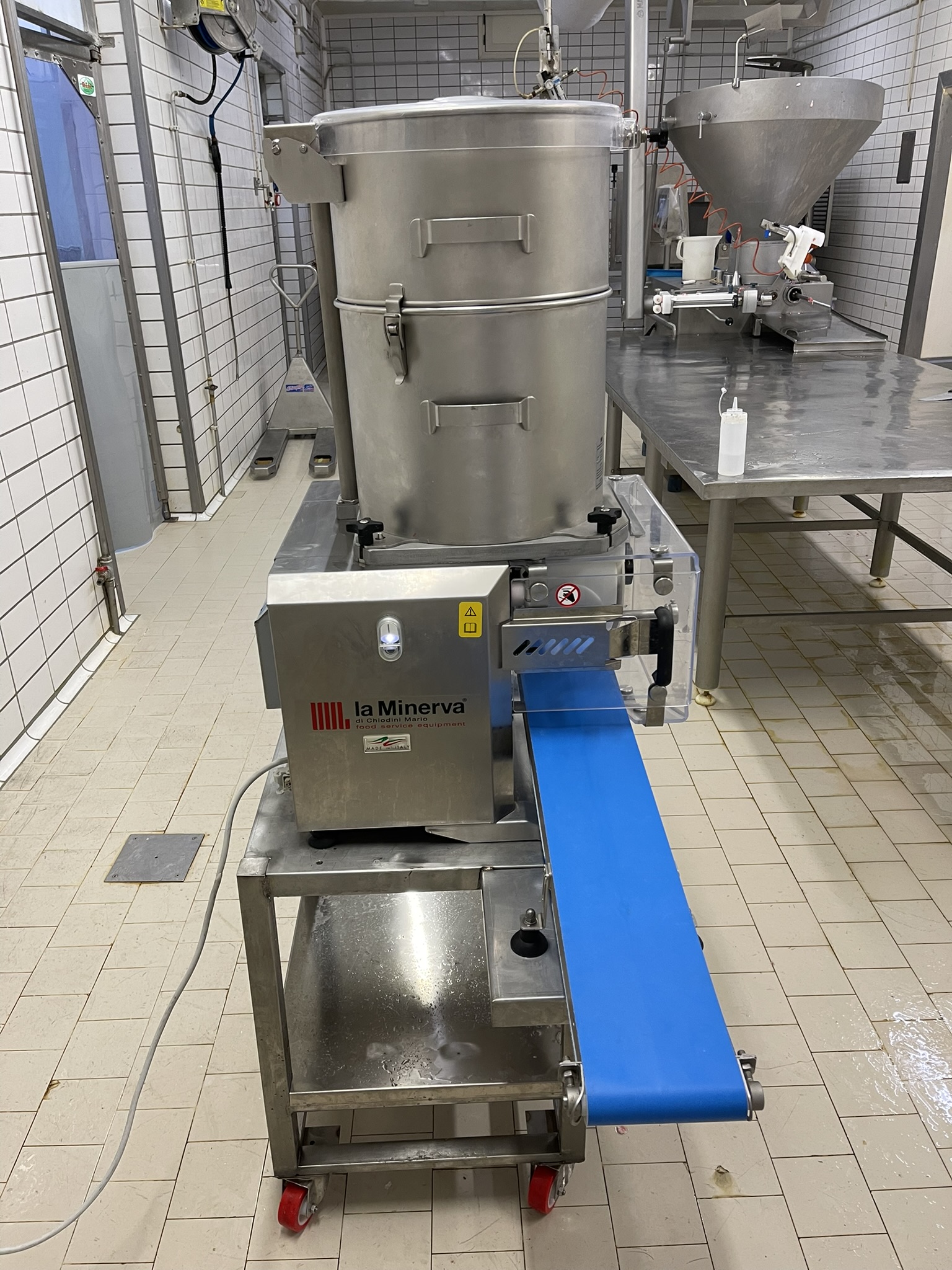 FORMATRICE AUTOMATICA PER HAMBURGER LA MINERVA  in vendita - foto 3