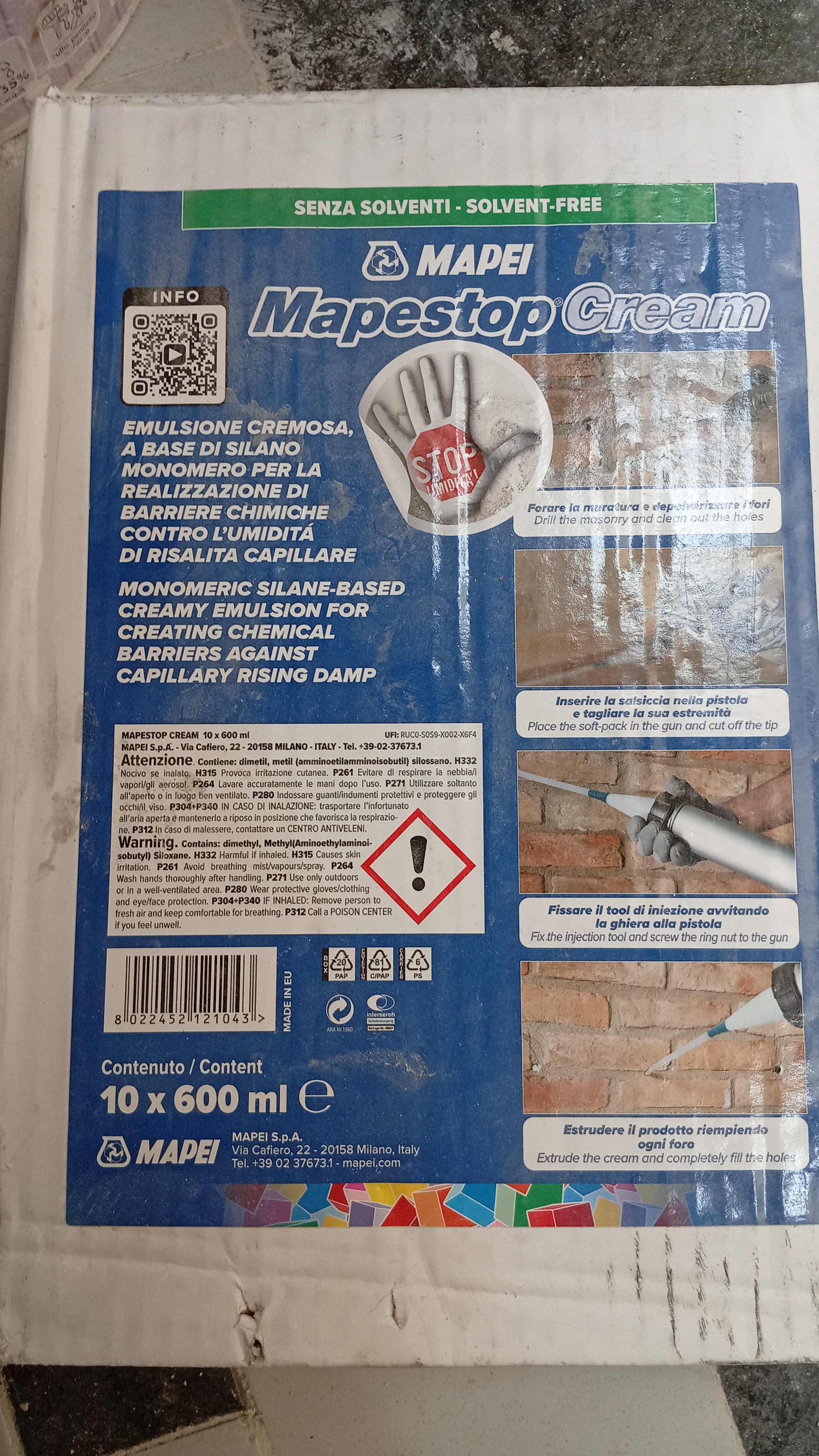 Barriera chimica in vendita - foto 2