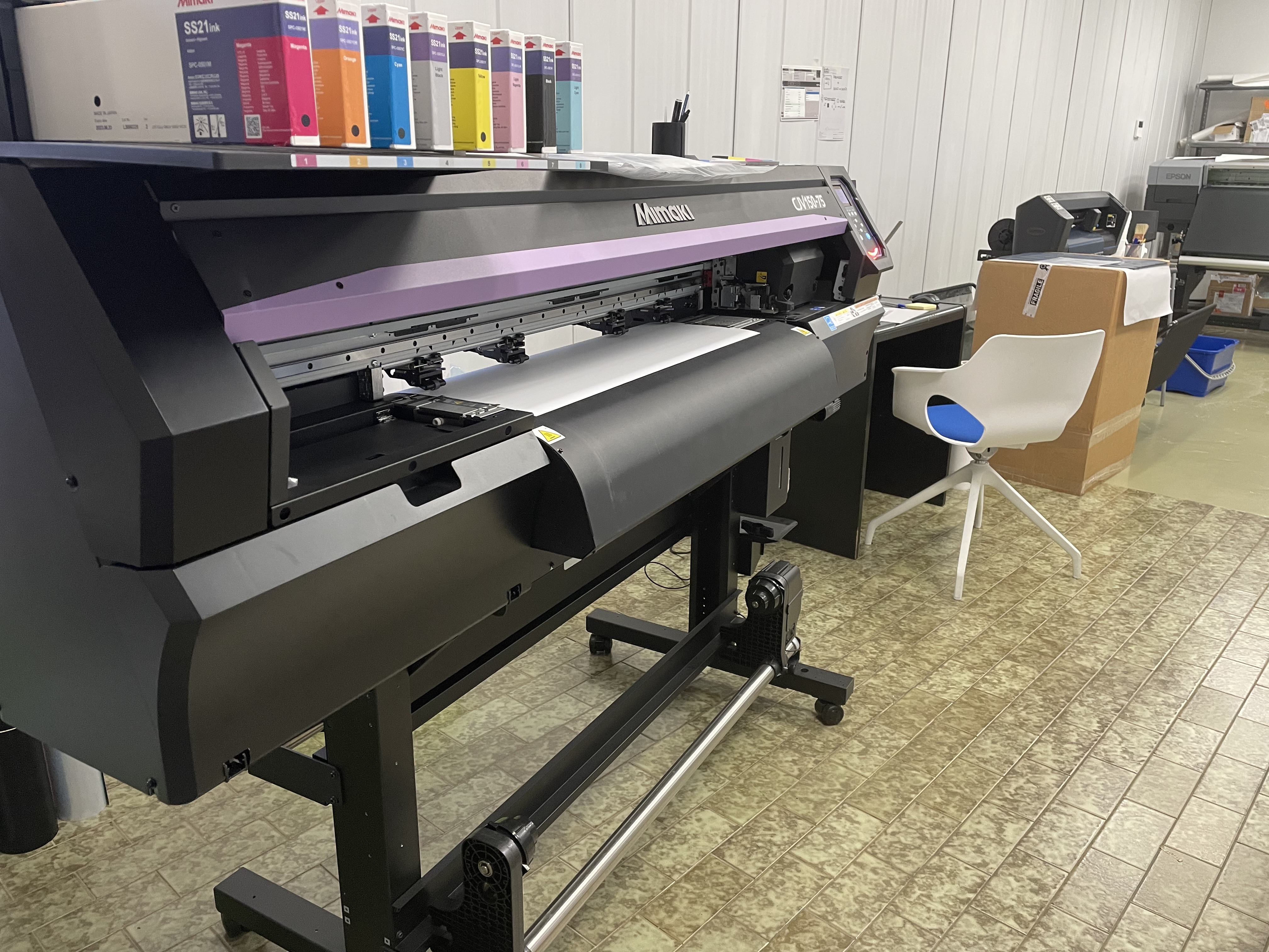 PLOTTER da STAMPA e TAGLIO CJV150-75 MIMAKI in vendita - foto 3
