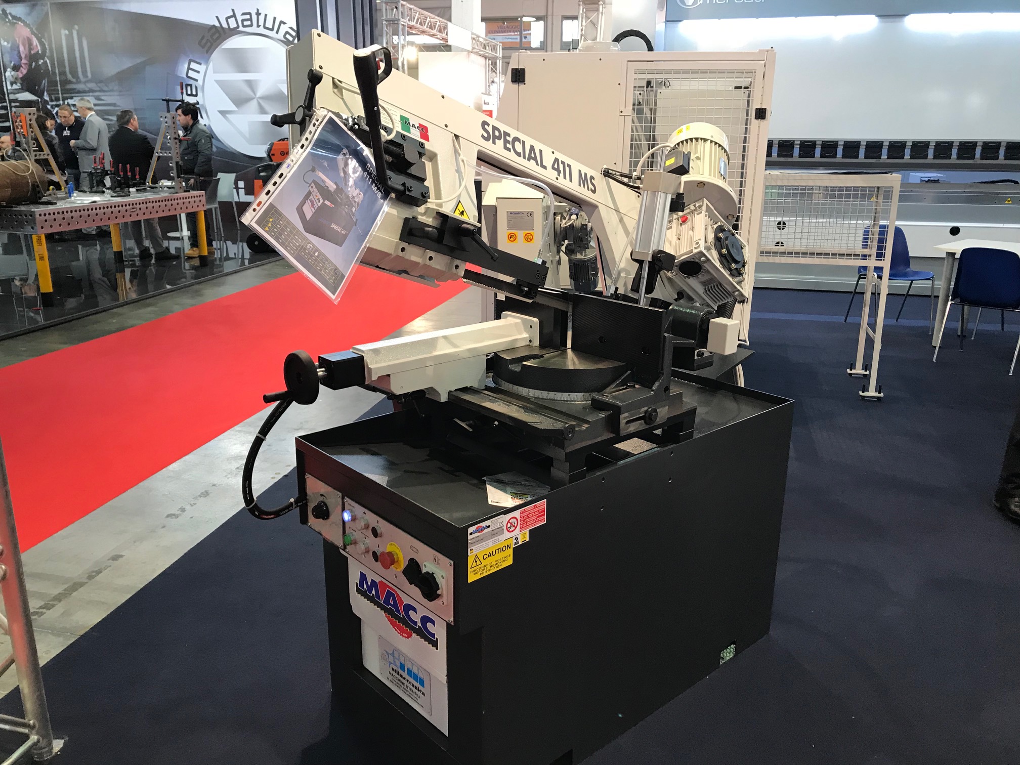 Segatrice semiautomatica MACC 411 MS in vendita - foto 1