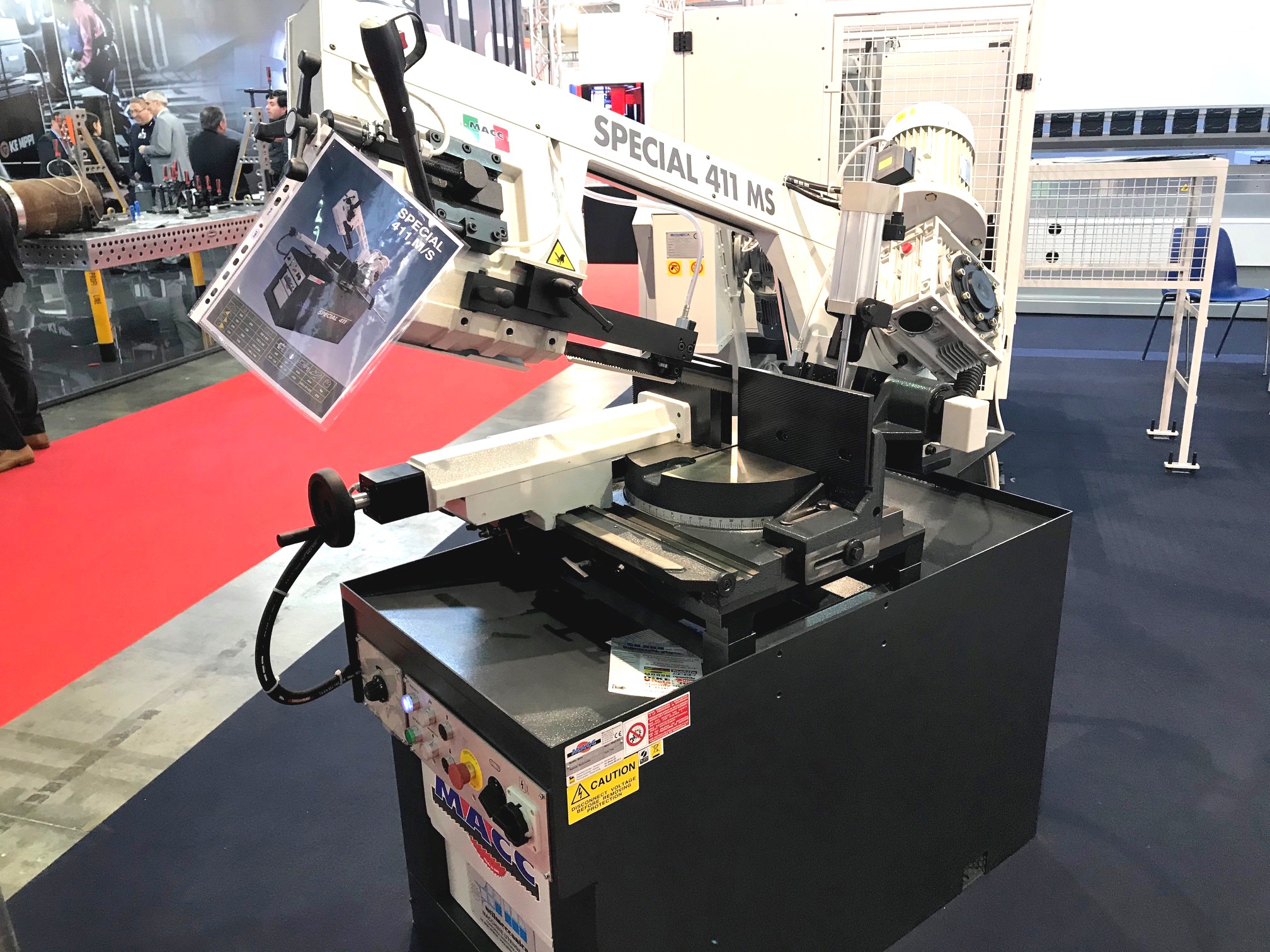 Segatrice semiautomatica MACC 411 MS in vendita - foto 5