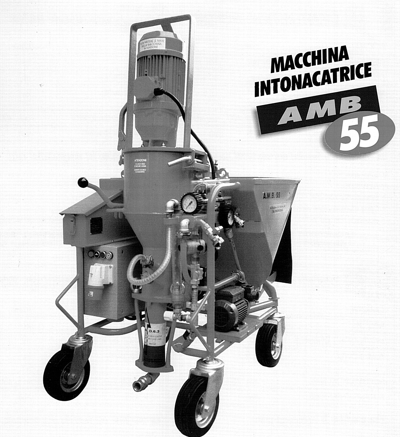 INTONACATRICI  MAC 90  usate   in vendita - foto 2