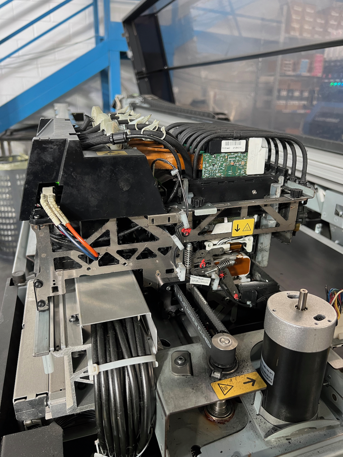 STAMPANTE ROLL-TO-ROLL UV GEL CANON COLORADO 1640 in vendita - foto 4