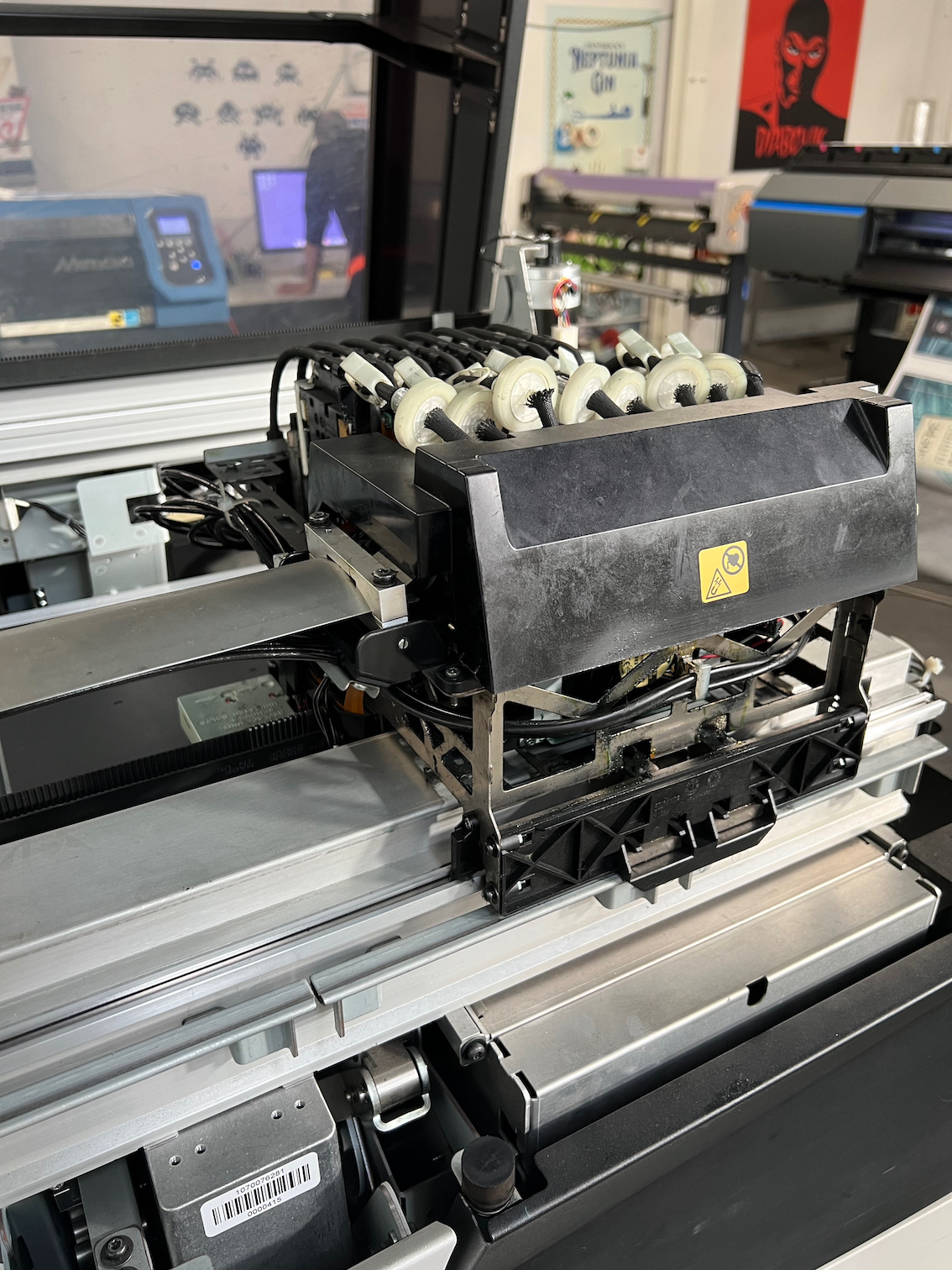 STAMPANTE ROLL-TO-ROLL UV GEL CANON COLORADO 1640 in vendita - foto 5